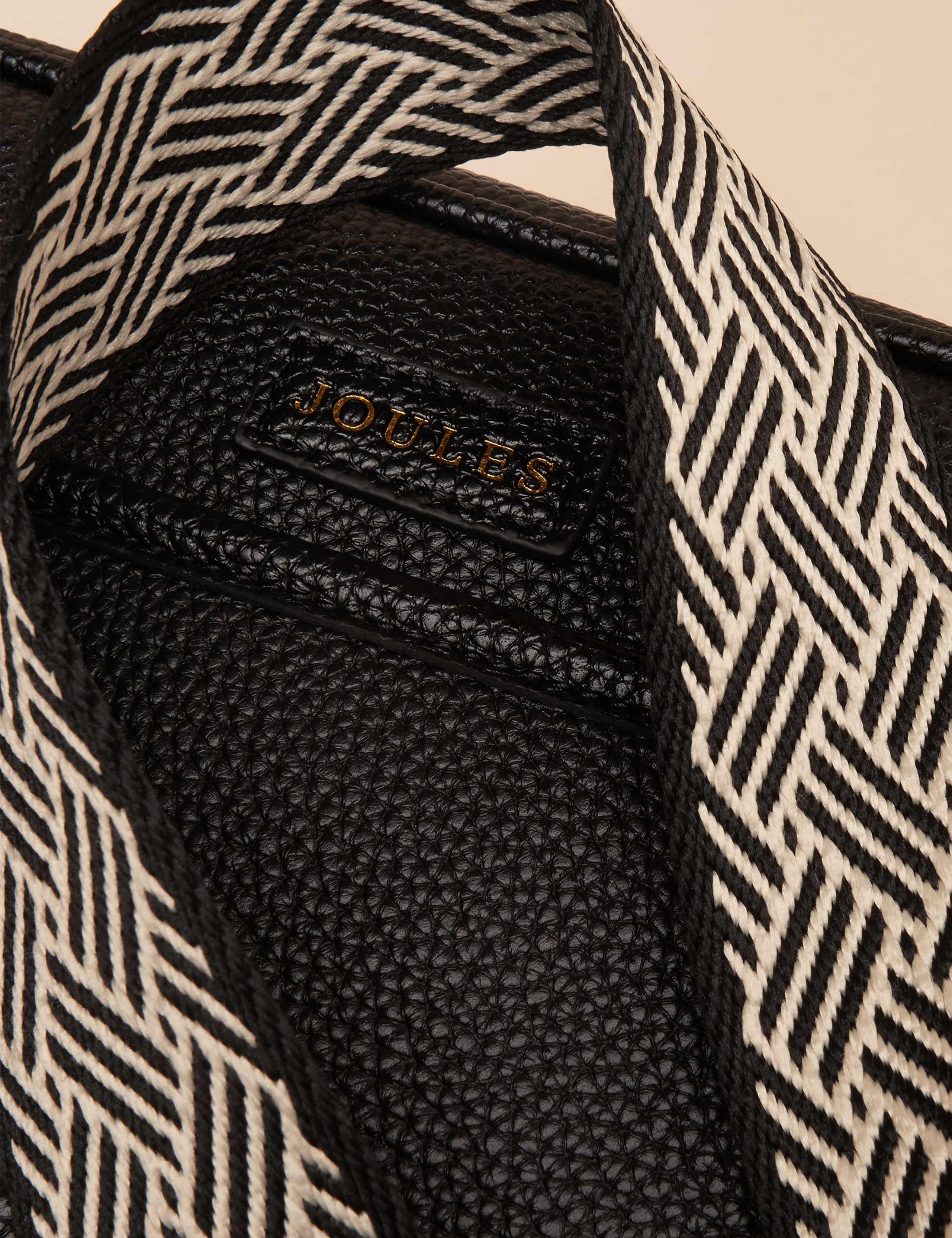 Faux Leather Zip Detail Cross Body Bag 5 of 8