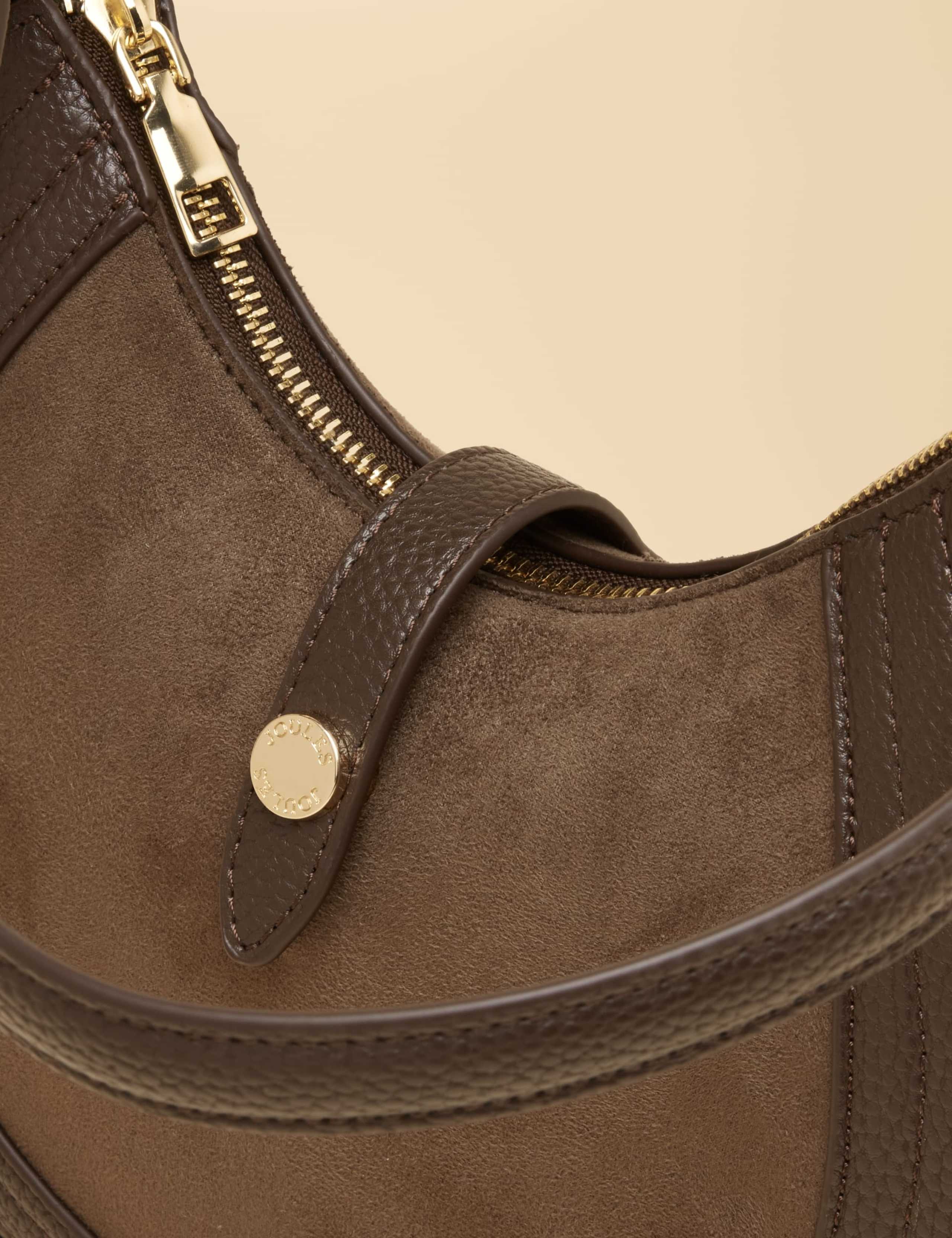 Faux Leather Saddle Cross Body Bag 4 of 8