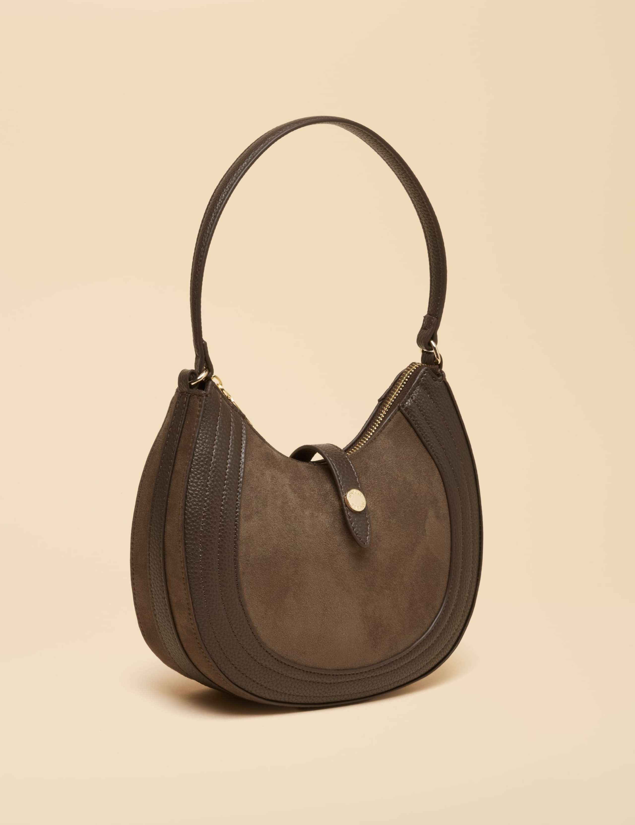 Faux Leather Saddle Cross Body Bag 6 of 8