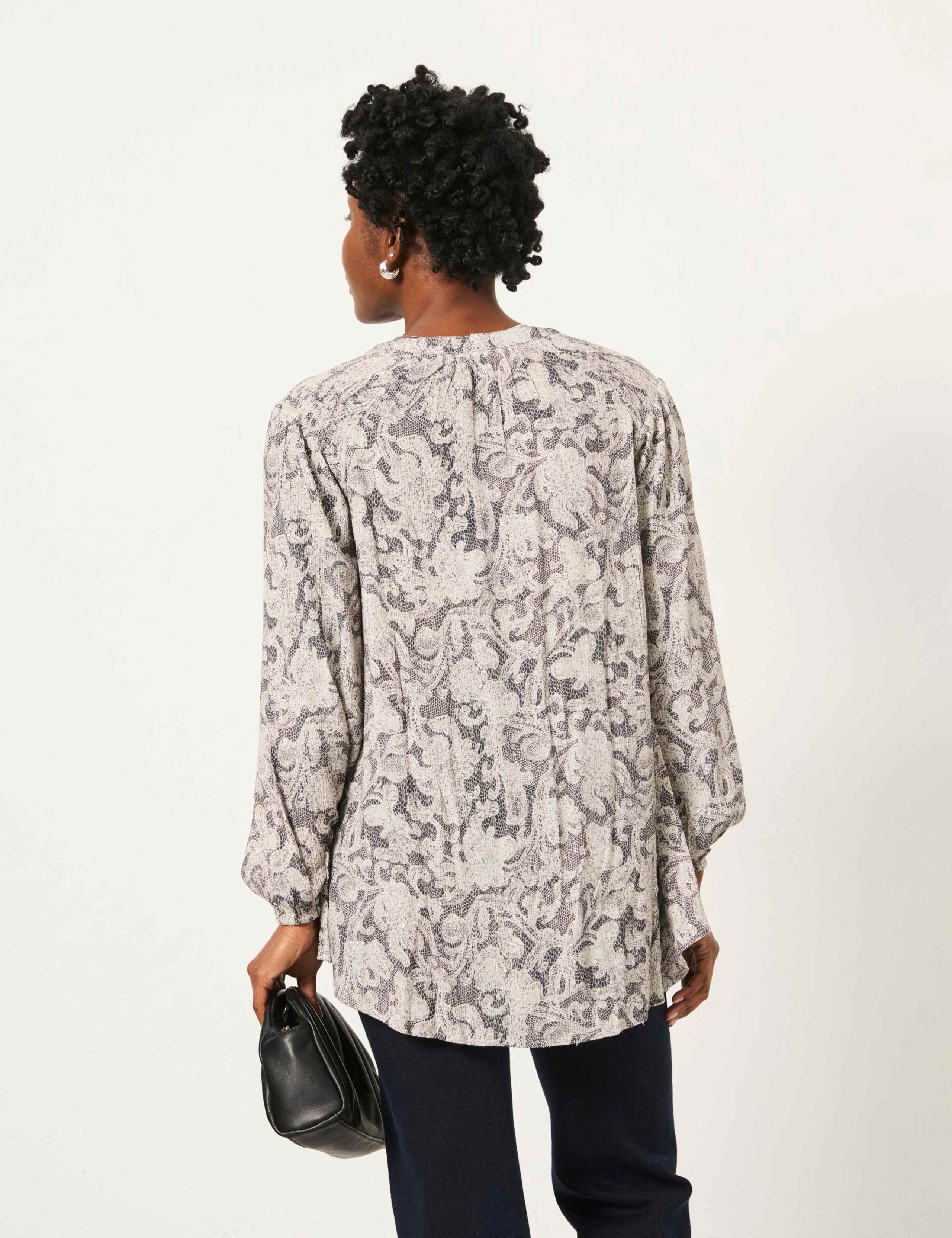 Metallic Floral Tunic 4 of 6