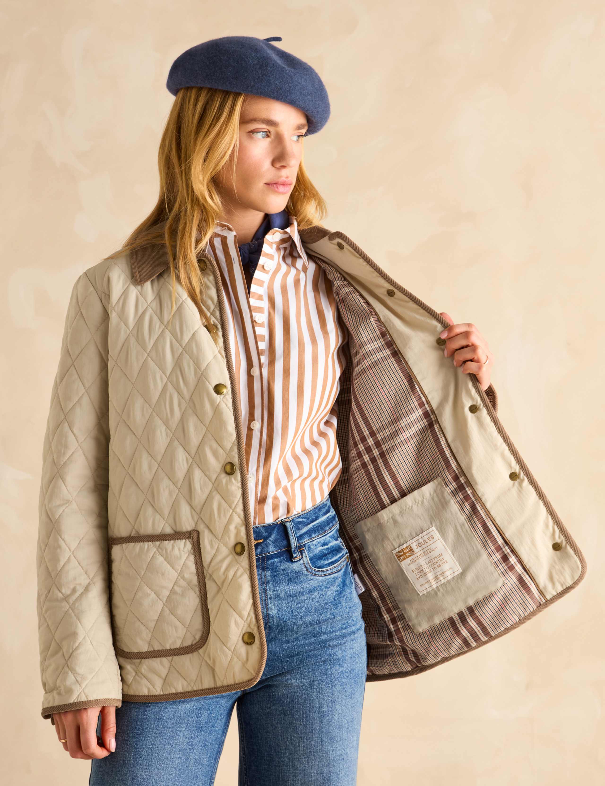 Showerproof Quilted Coat 4 of 9