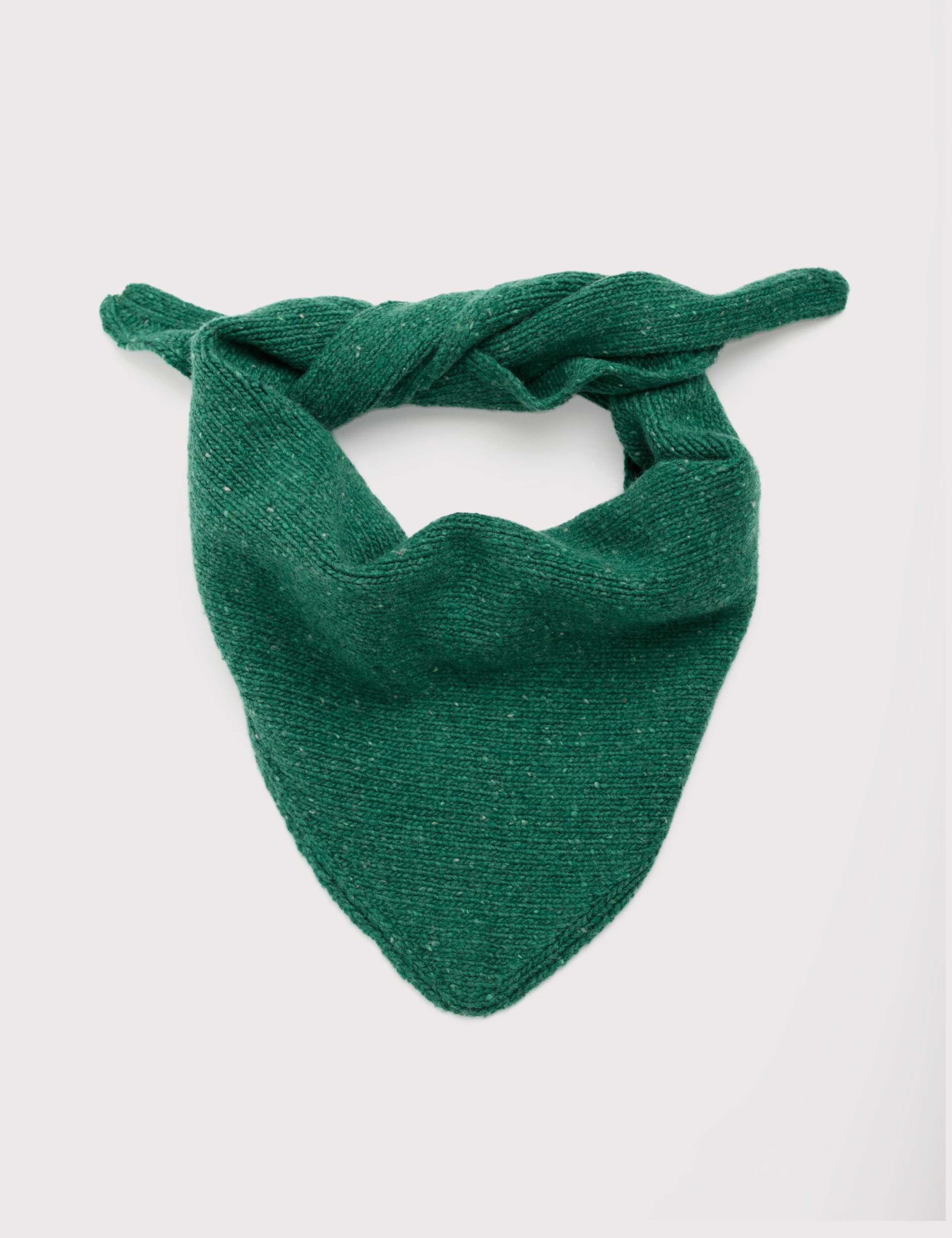 Wool Rich Triangle Scarf 2 of 7