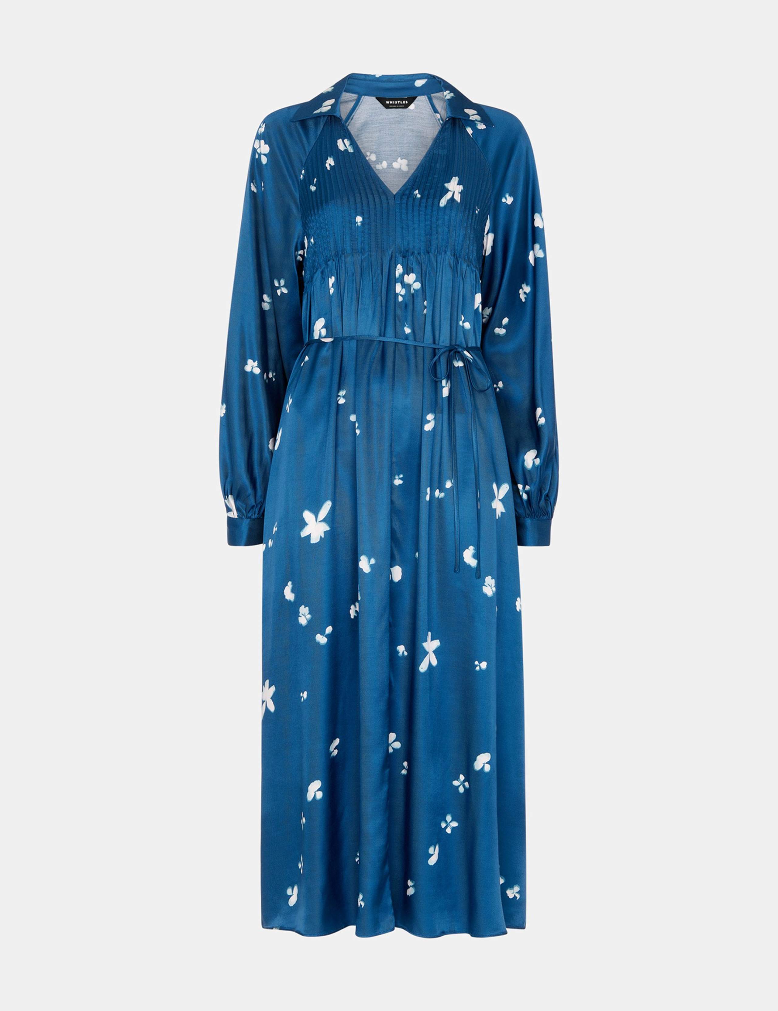 Floral Collared Mini Relaxed Smock Dress 2 of 4