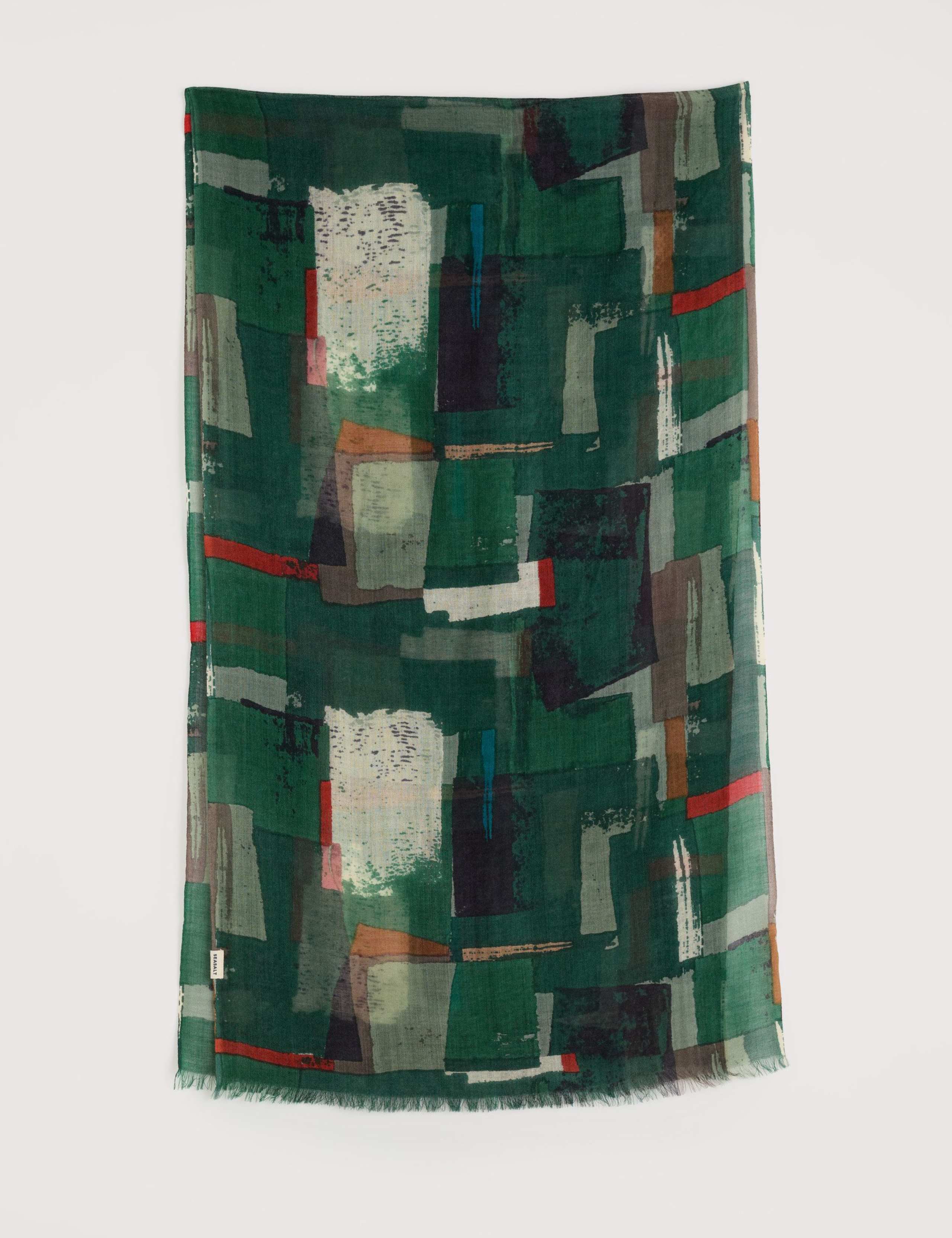 Pure Wool Printed Scarf 2 of 6
