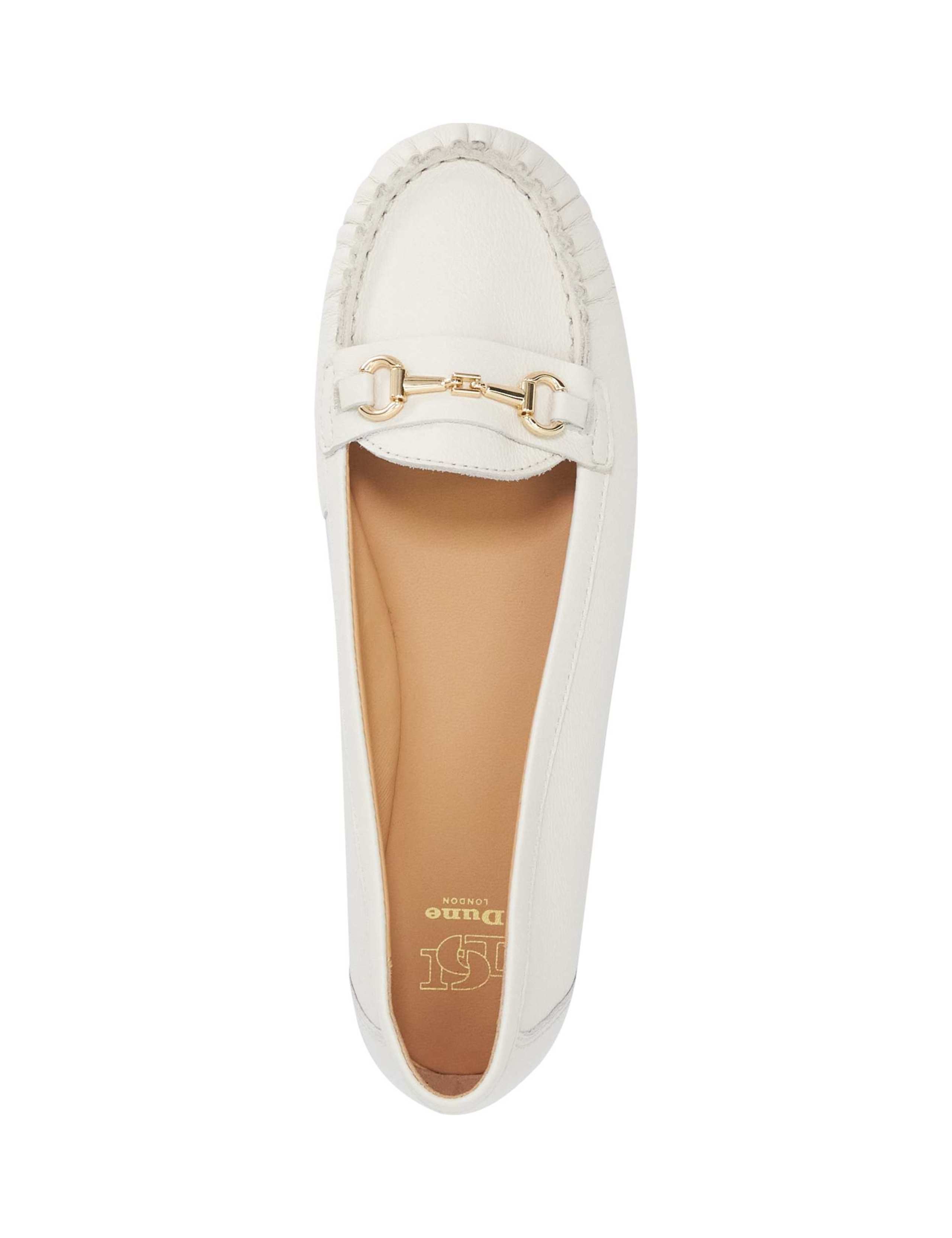 Suede Trim Flat Loafers 2 of 5