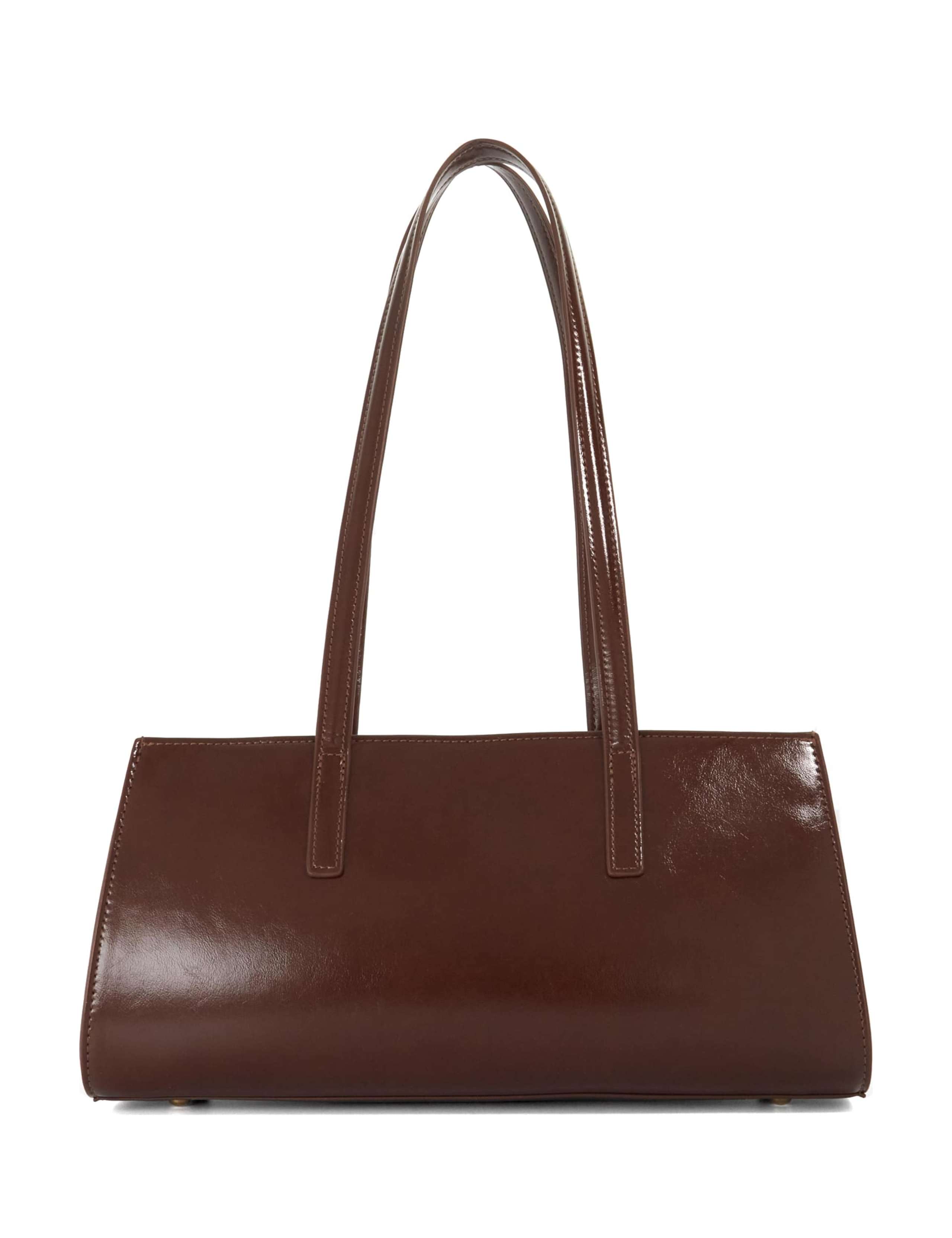 Leather Buckle Strap Shoulder Bag 3 of 5