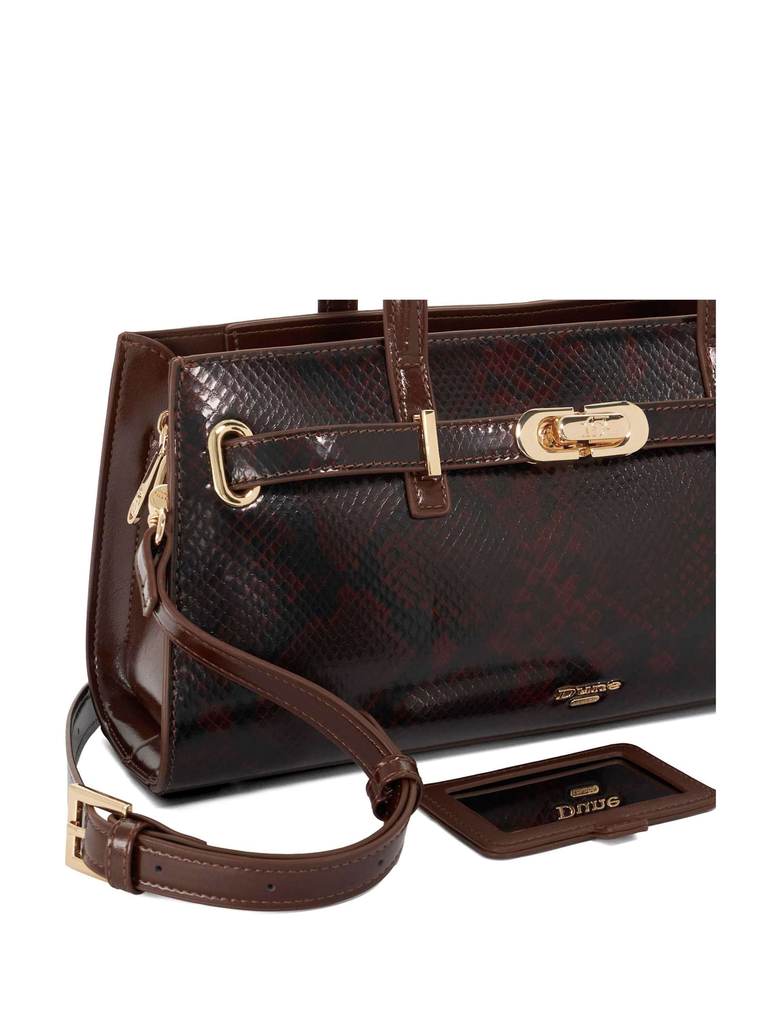 Leather Buckle Strap Shoulder Bag 4 of 5