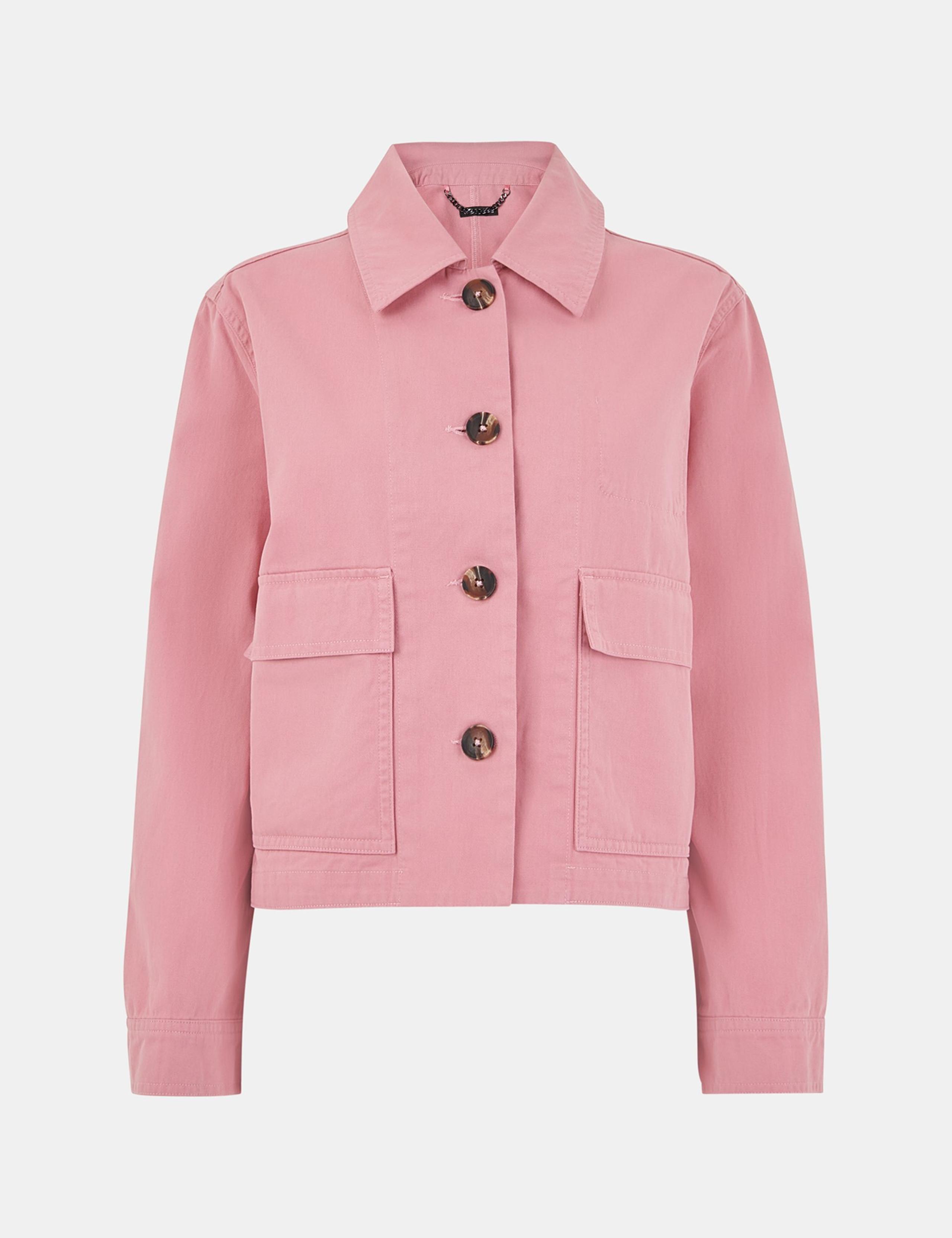 Pure Cotton Collared Short Jacket 2 of 4