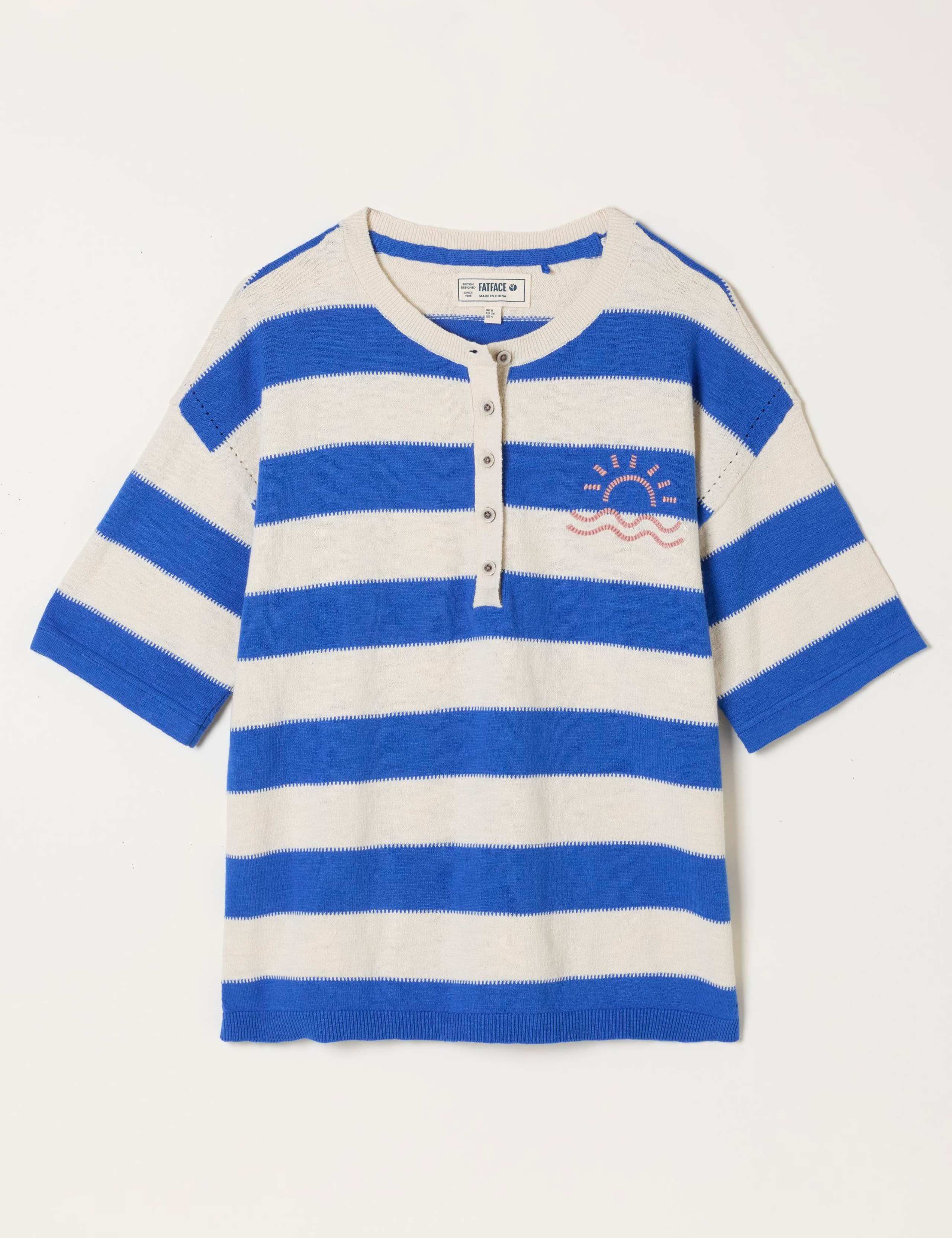 Pure Cotton Striped Top 2 of 5