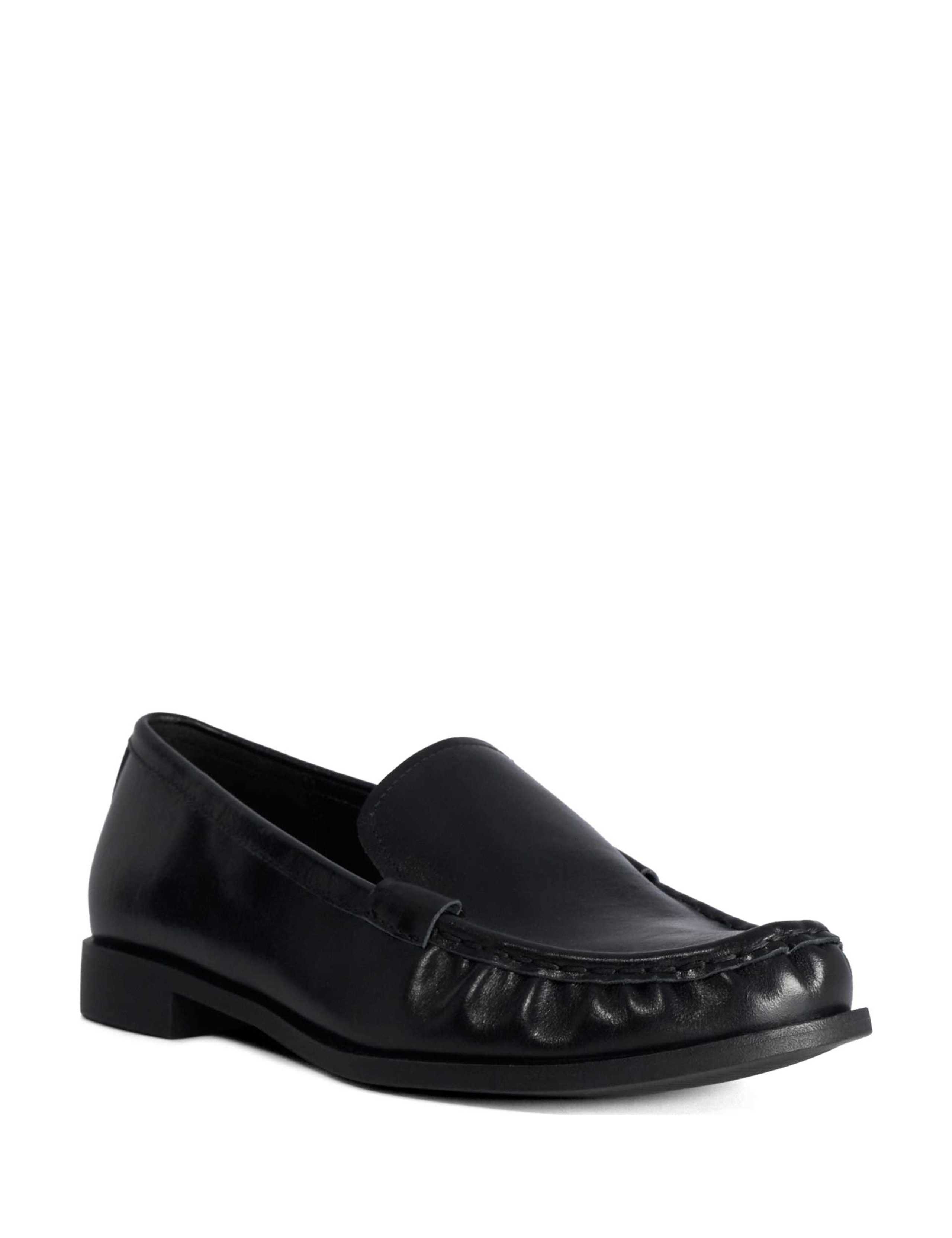 Leather Flat Loafers 3 of 5
