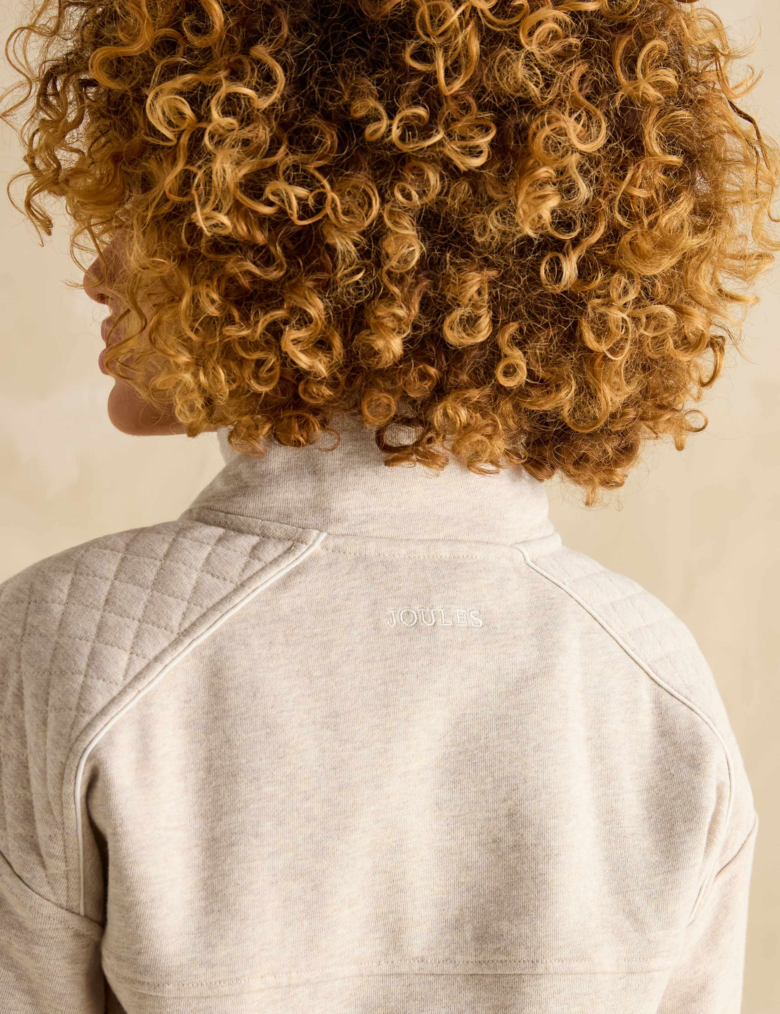 Pure Cotton Half Zip Sweatshirt 5 of 6