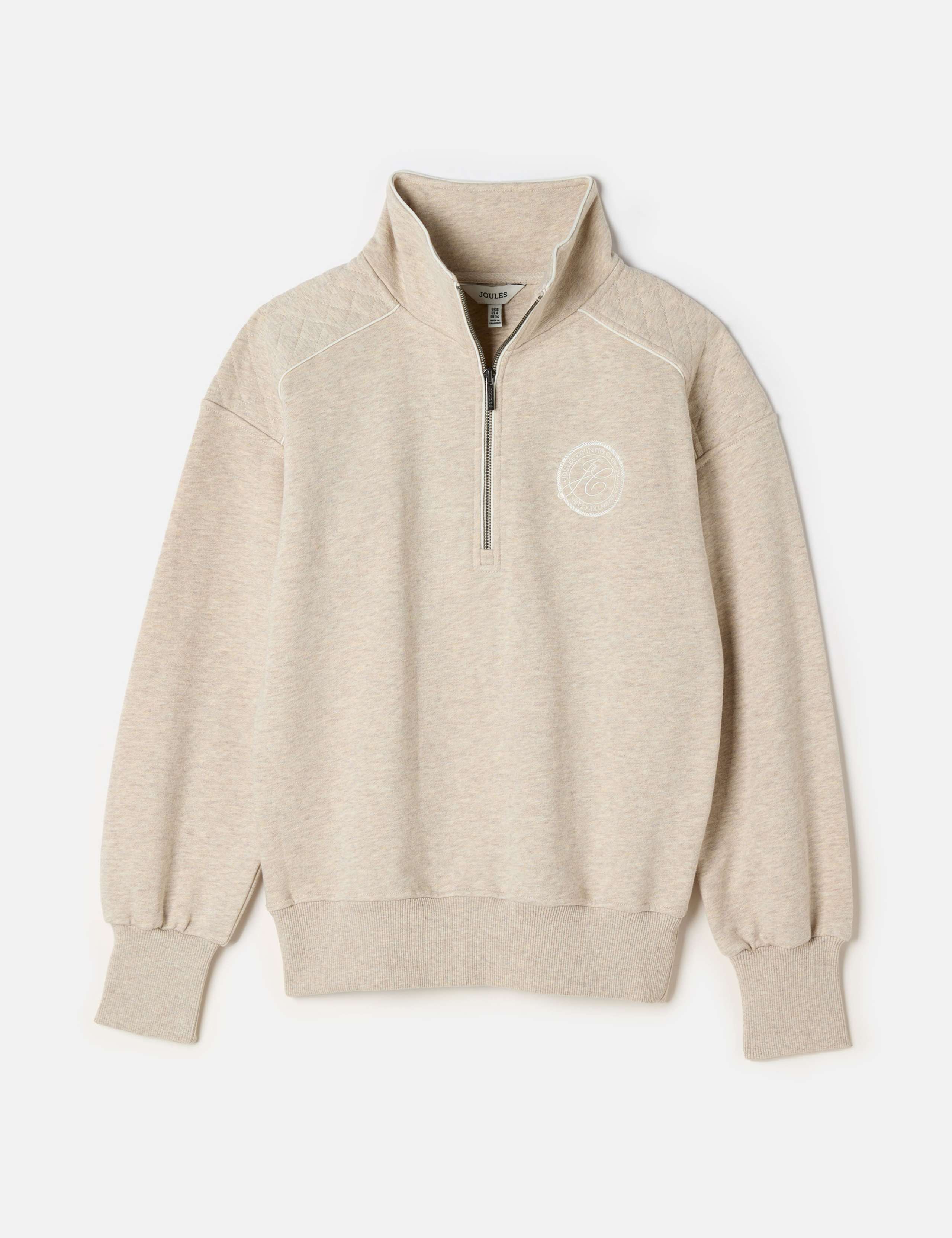 Pure Cotton Half Zip Sweatshirt 2 of 6