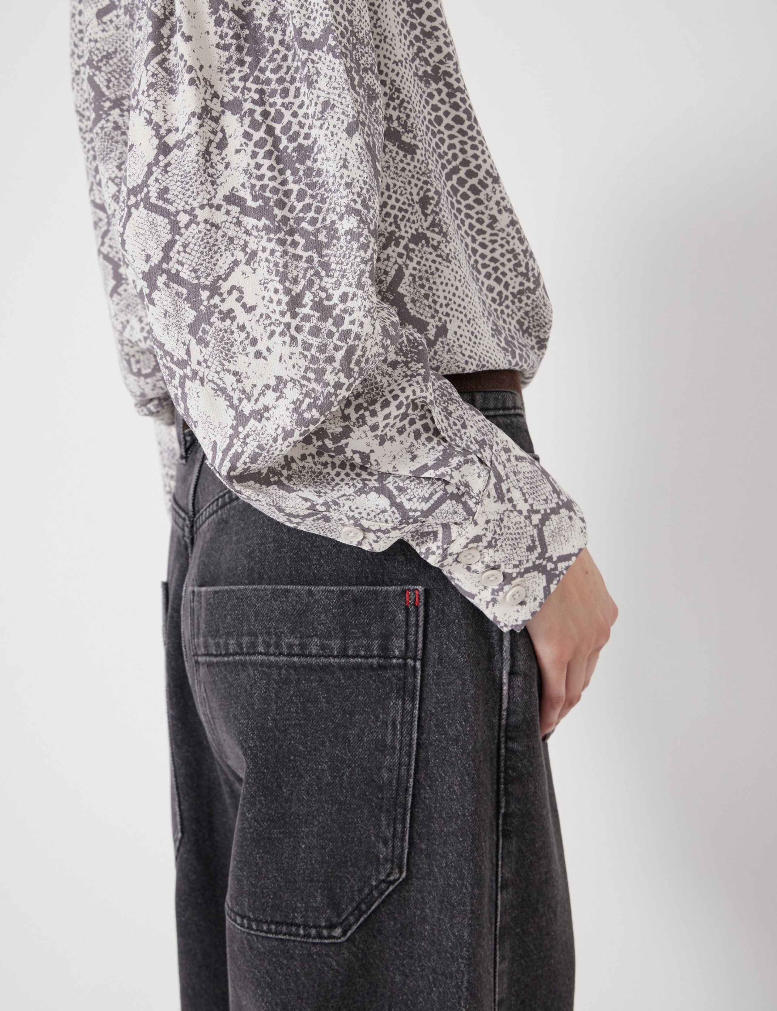 Snake Print Blouse 6 of 6
