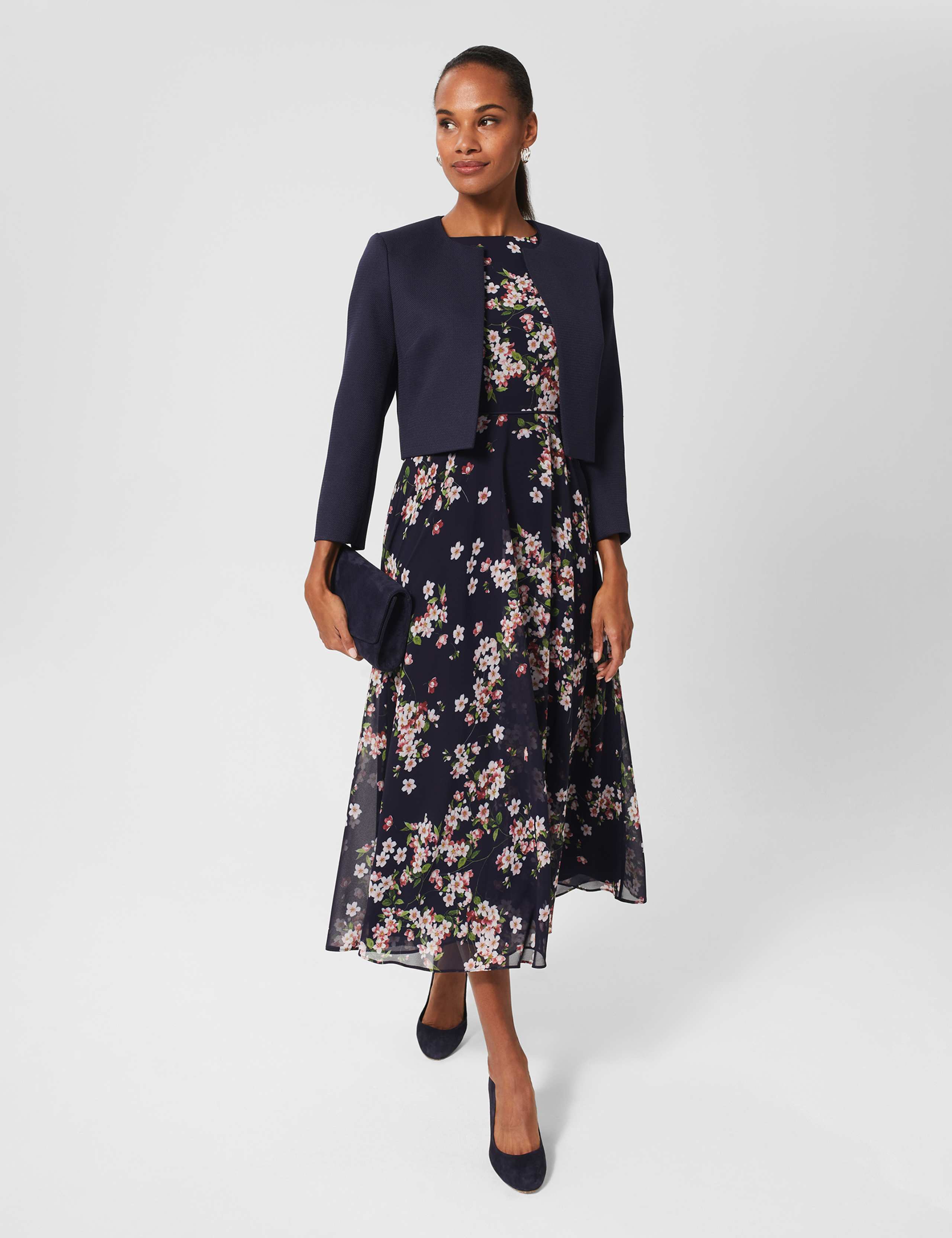 Collarless Cropped Blazer 5 of 5