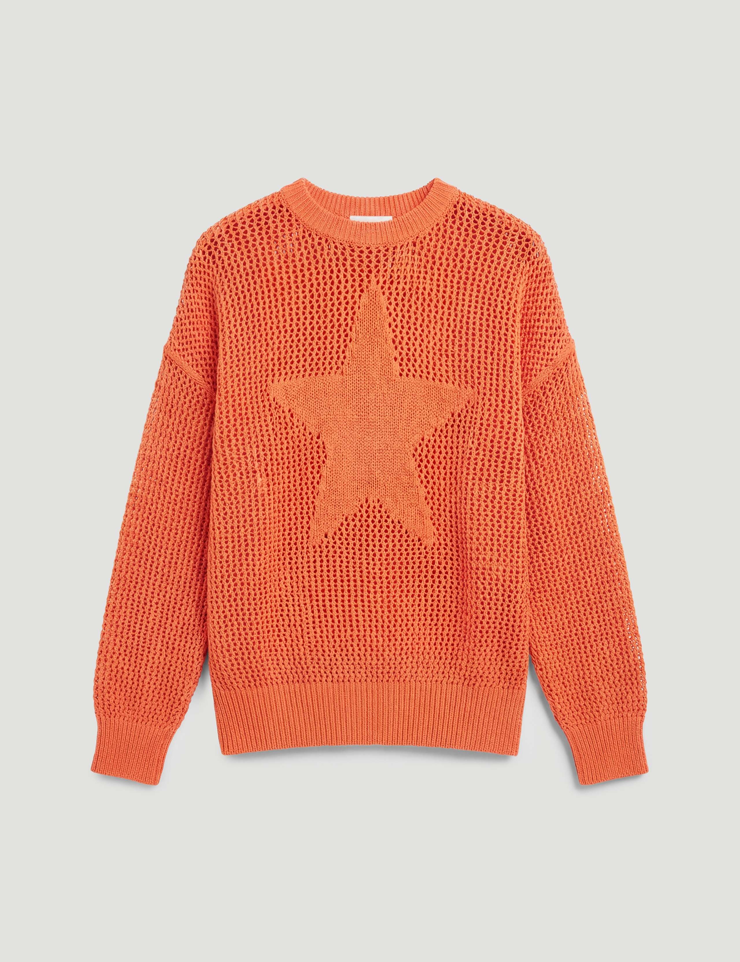 Pure Cotton Crew Neck Star Jumper 2 of 5