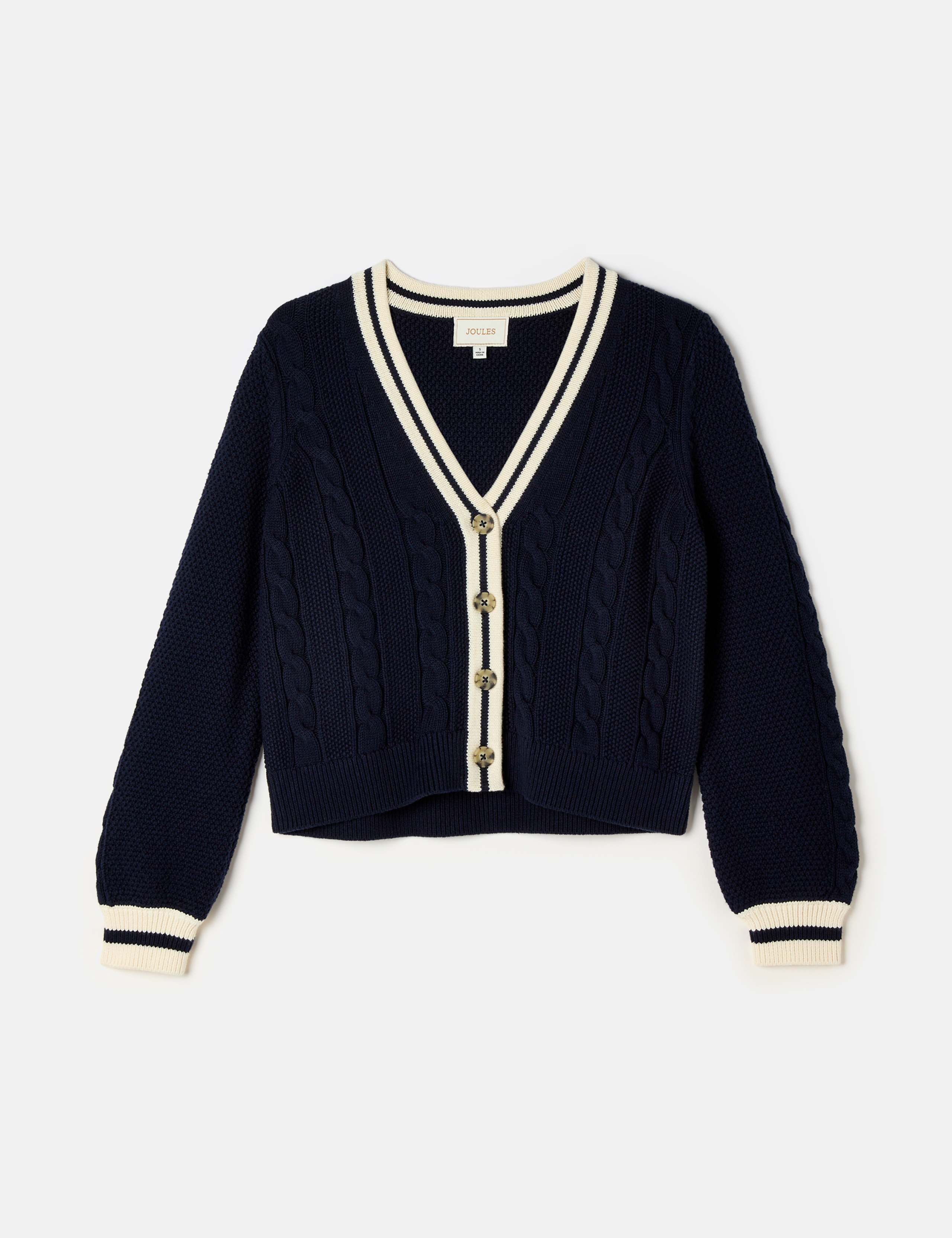 Pure Cotton Textured Cardigan 2 of 7