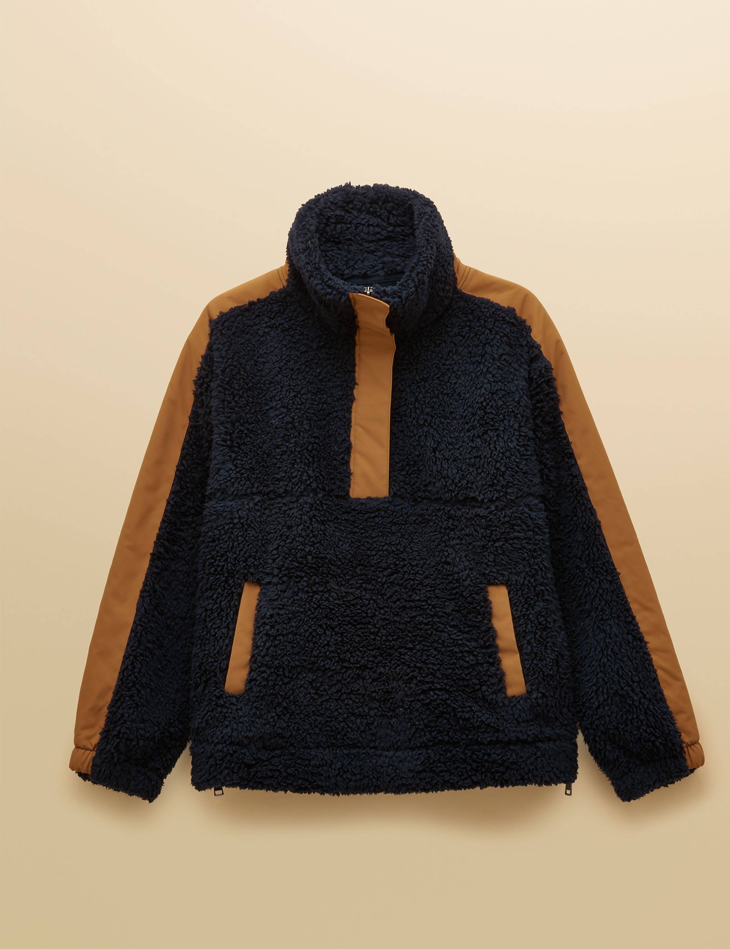 Borg Half Zip Funnel Neck Fleece 2 of 7