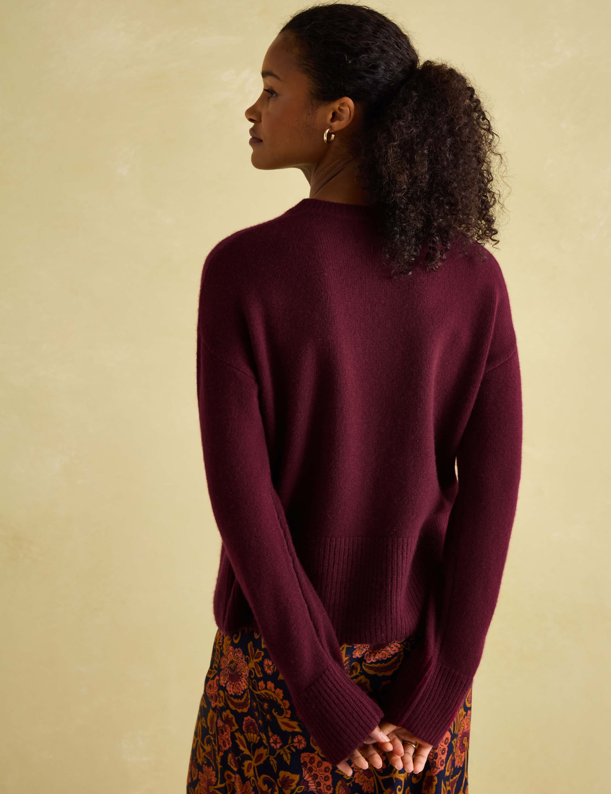 Pure Cashmere Crew Neck Jumper 4 of 6