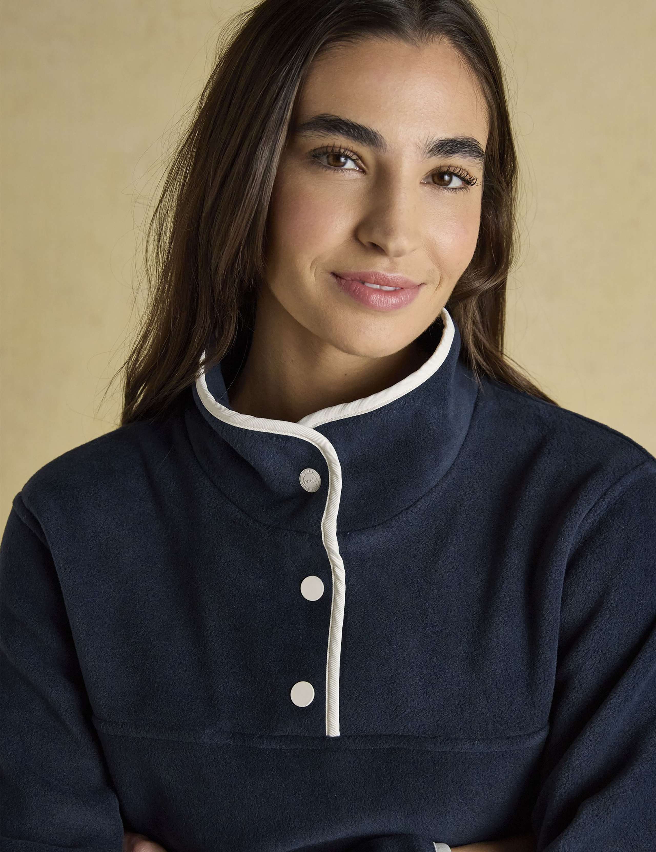 High Neck Fleece Sweatshirt 4 of 6