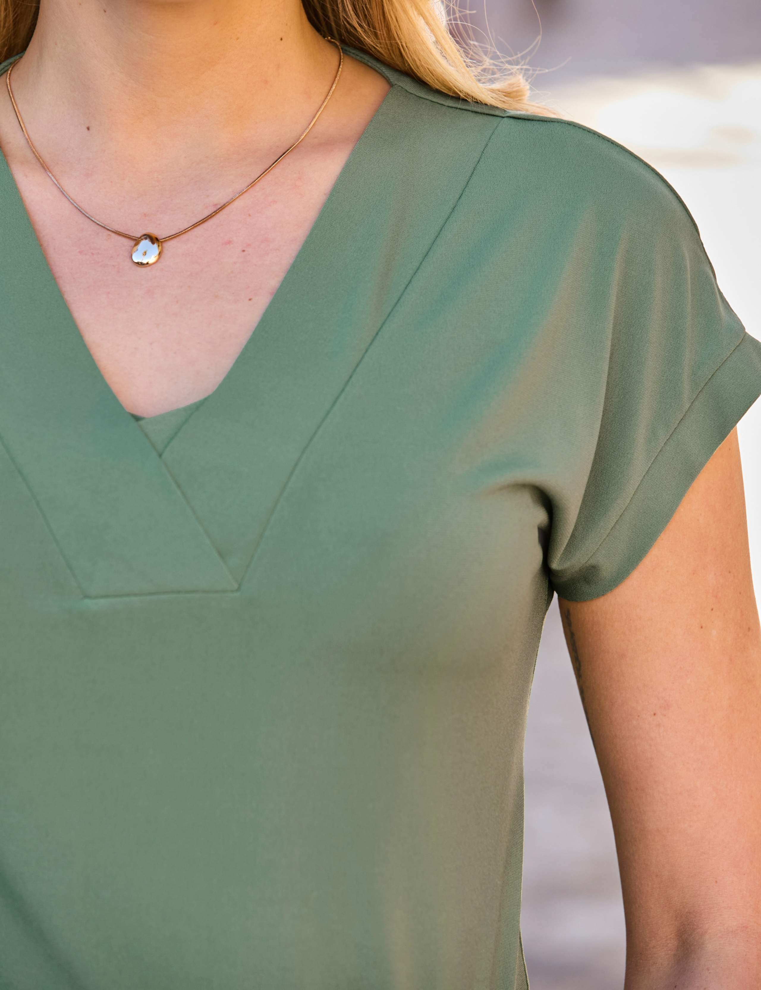 Jersey V-Neck T-Shirt 3 of 5