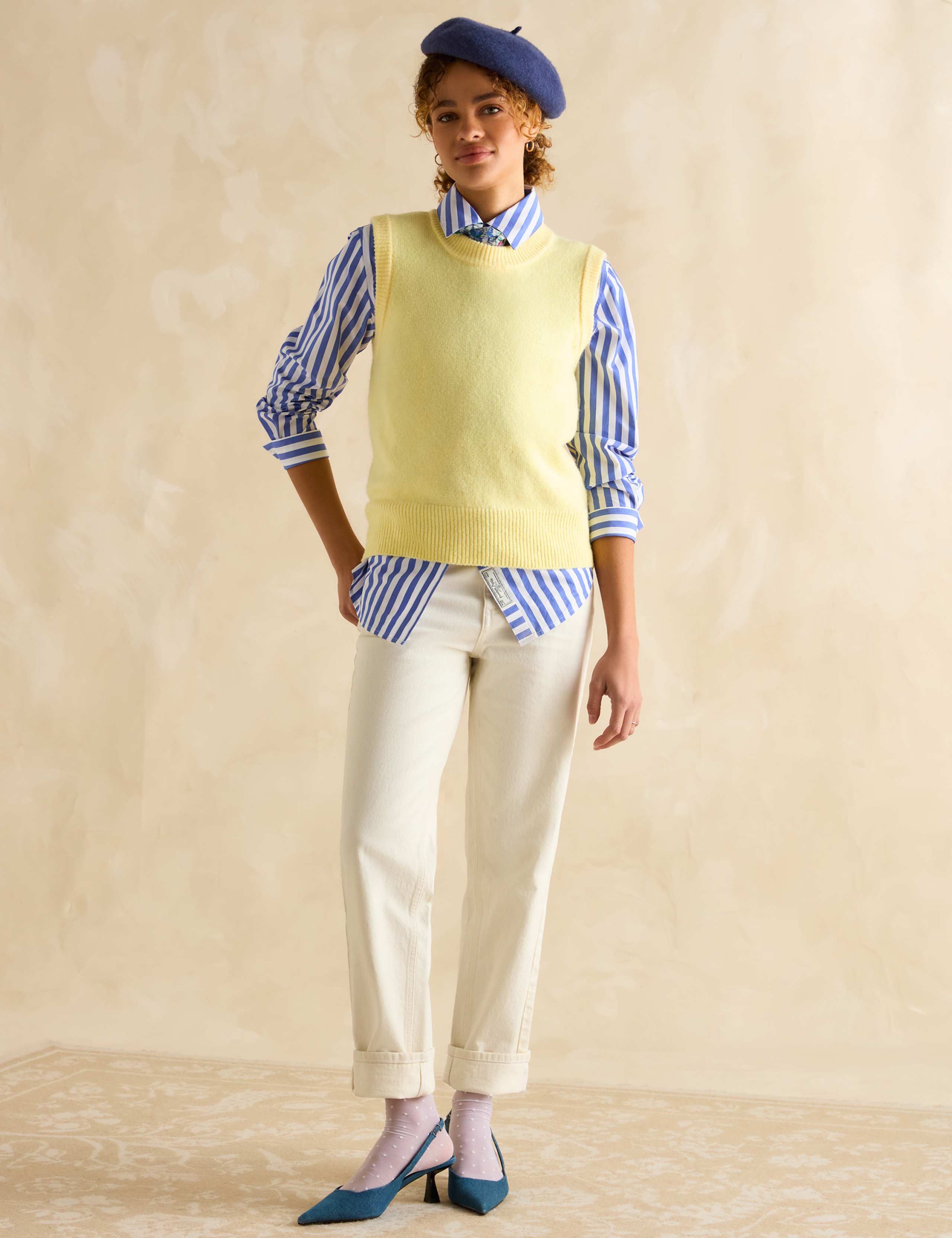 Pure Cotton Striped Relaxed Shirt 5 of 7