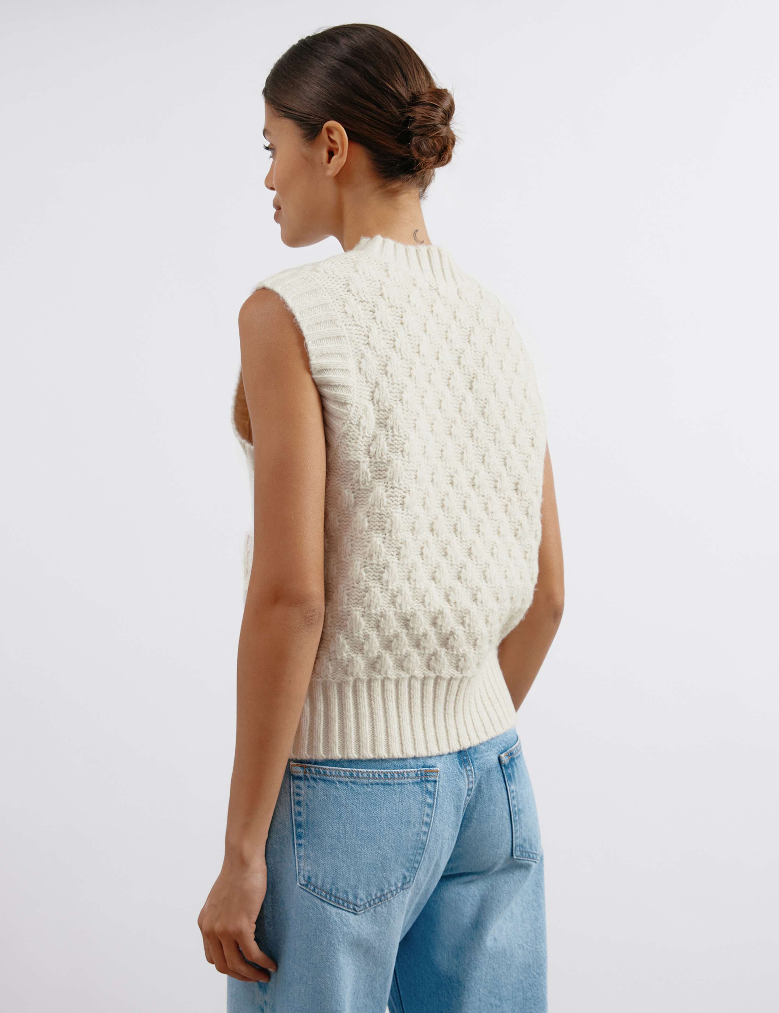 Textured Vest with Wool | Albaray | M&S