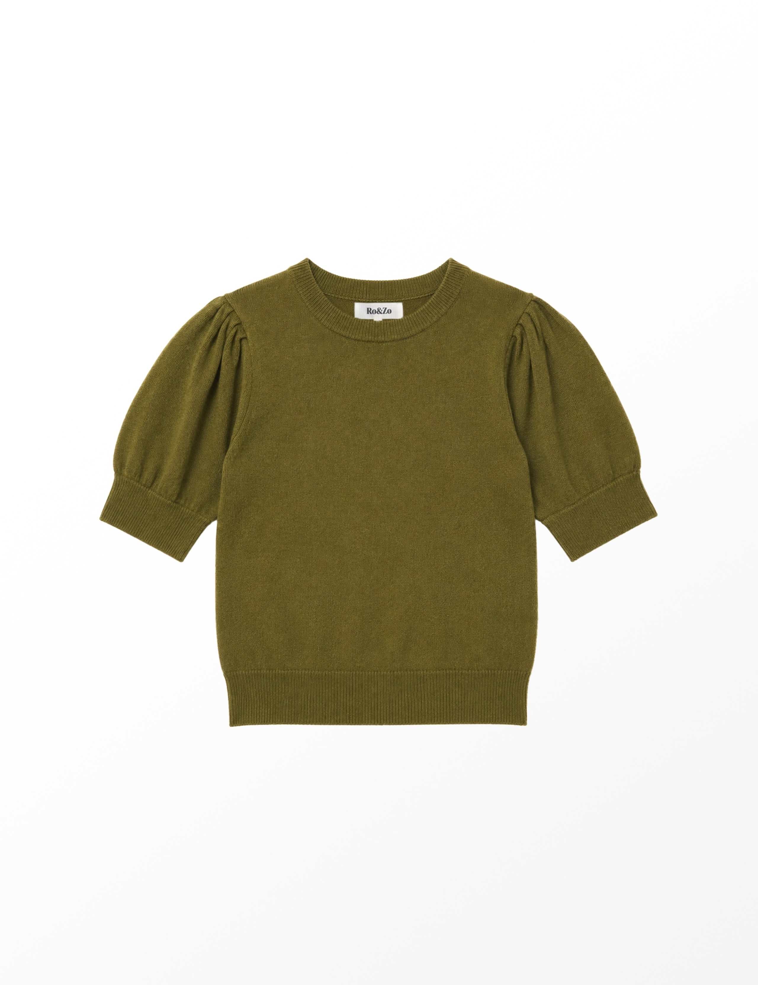 Wool & Cashmere Blend Puff Sleeve Jumper 3 of 6