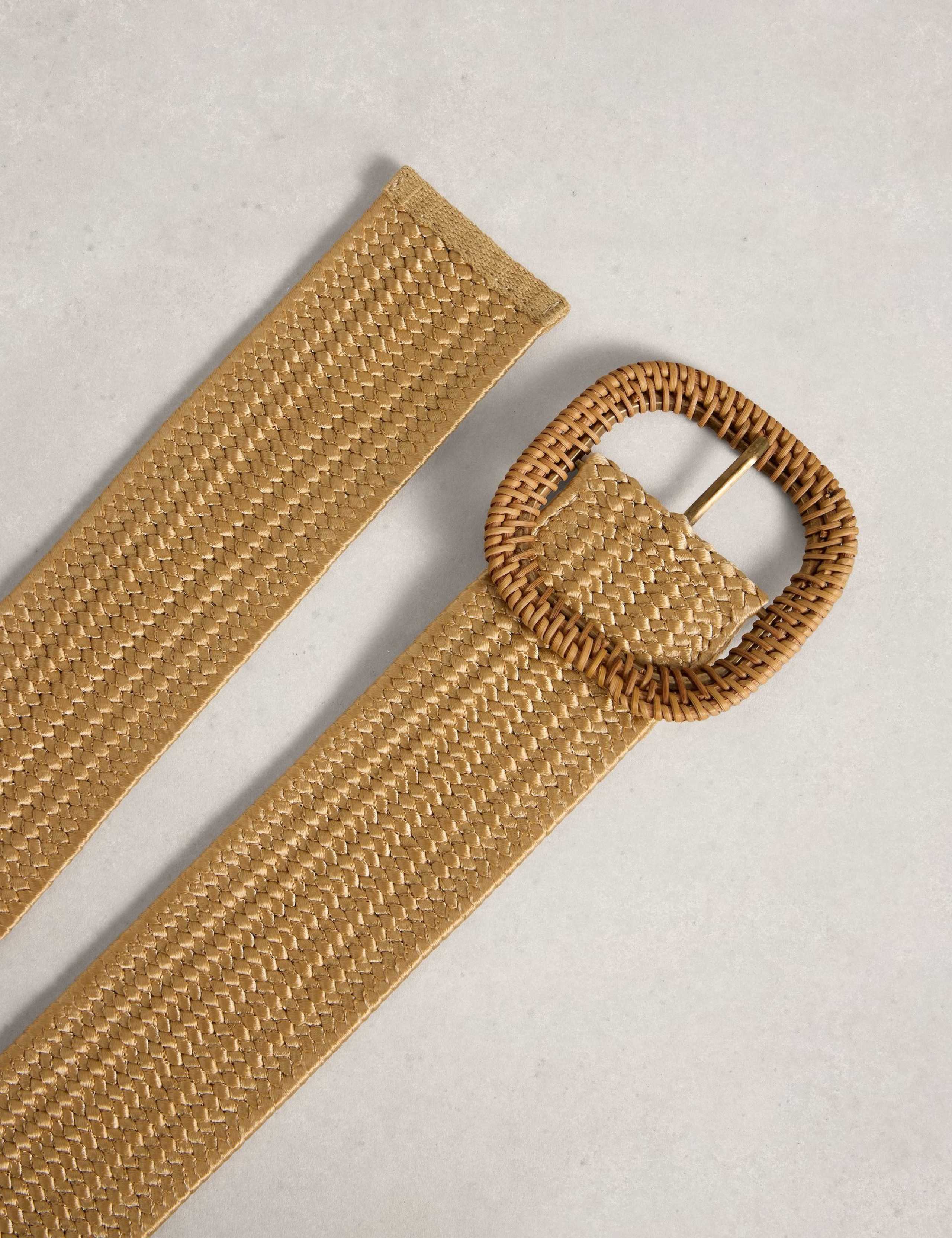 Summer Weave Buckle Belt 3 of 3