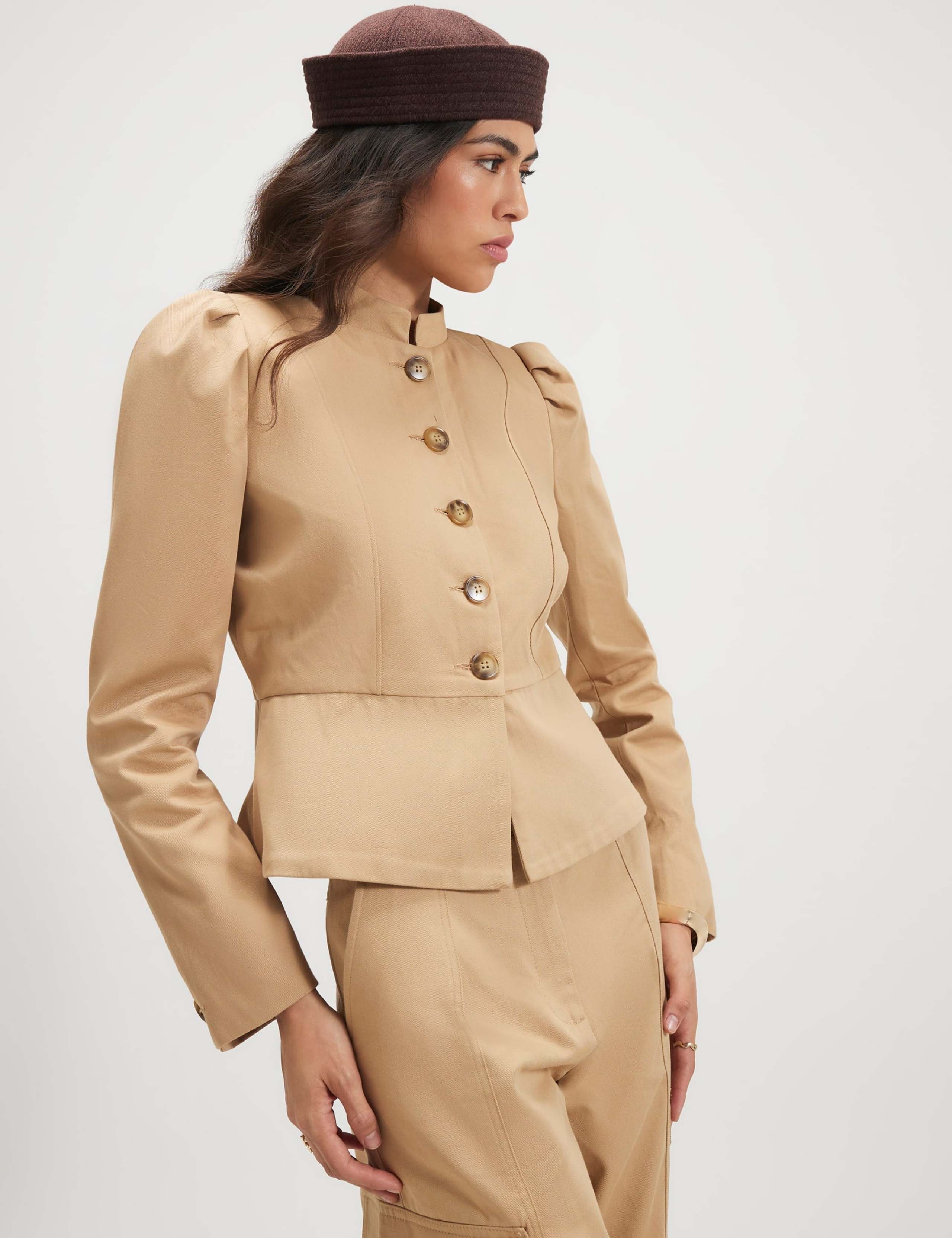 High Neck Lightweight Jacket 1 of 6