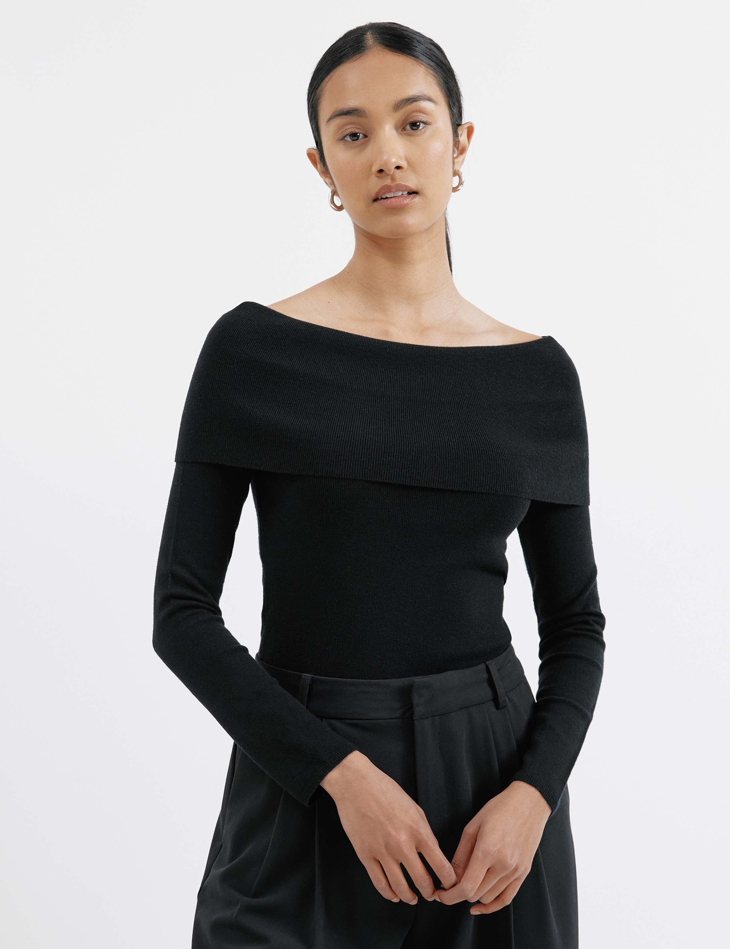 Slash Neck Jumper 1 of 5