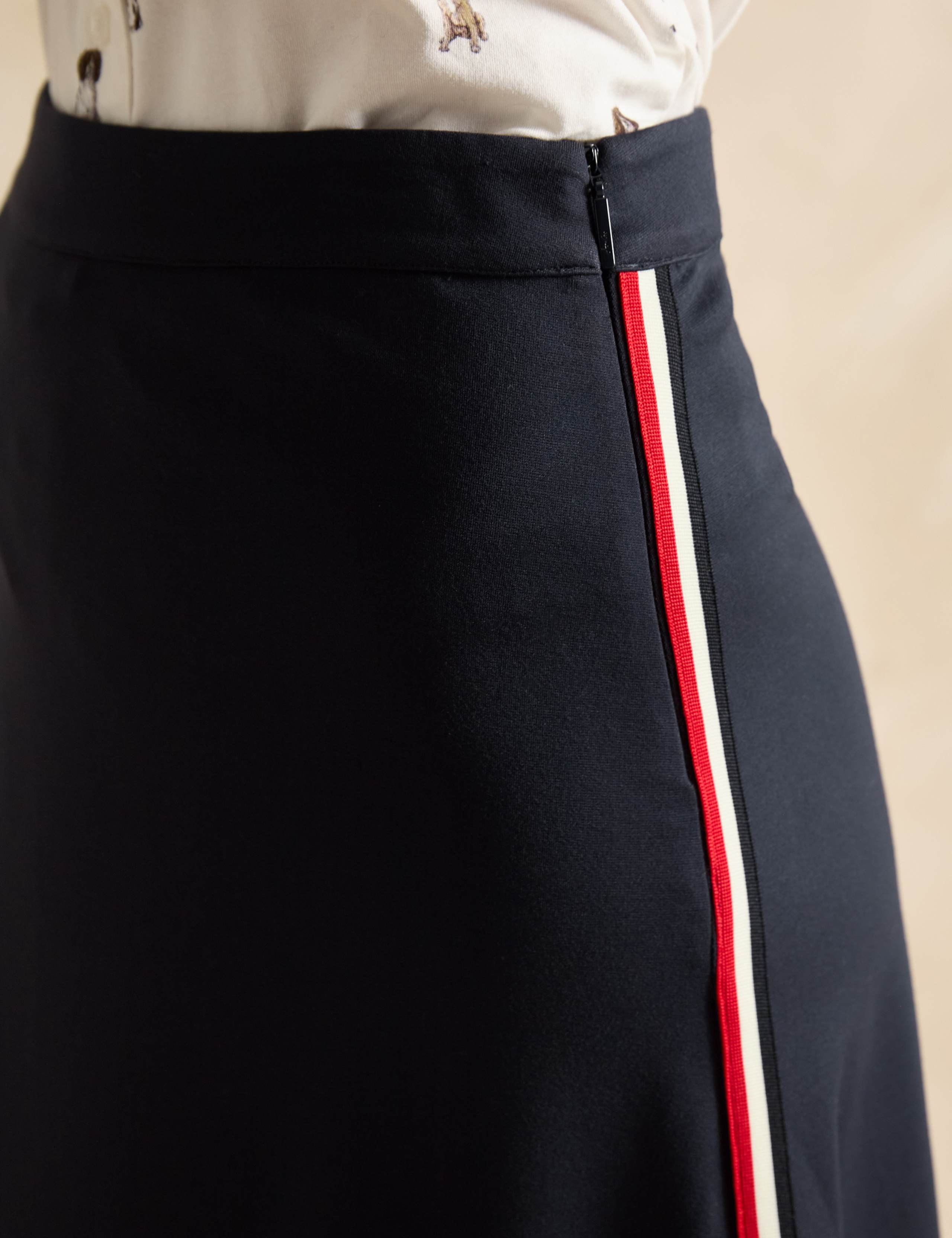 Striped Midaxi A-Line Skirt 5 of 6