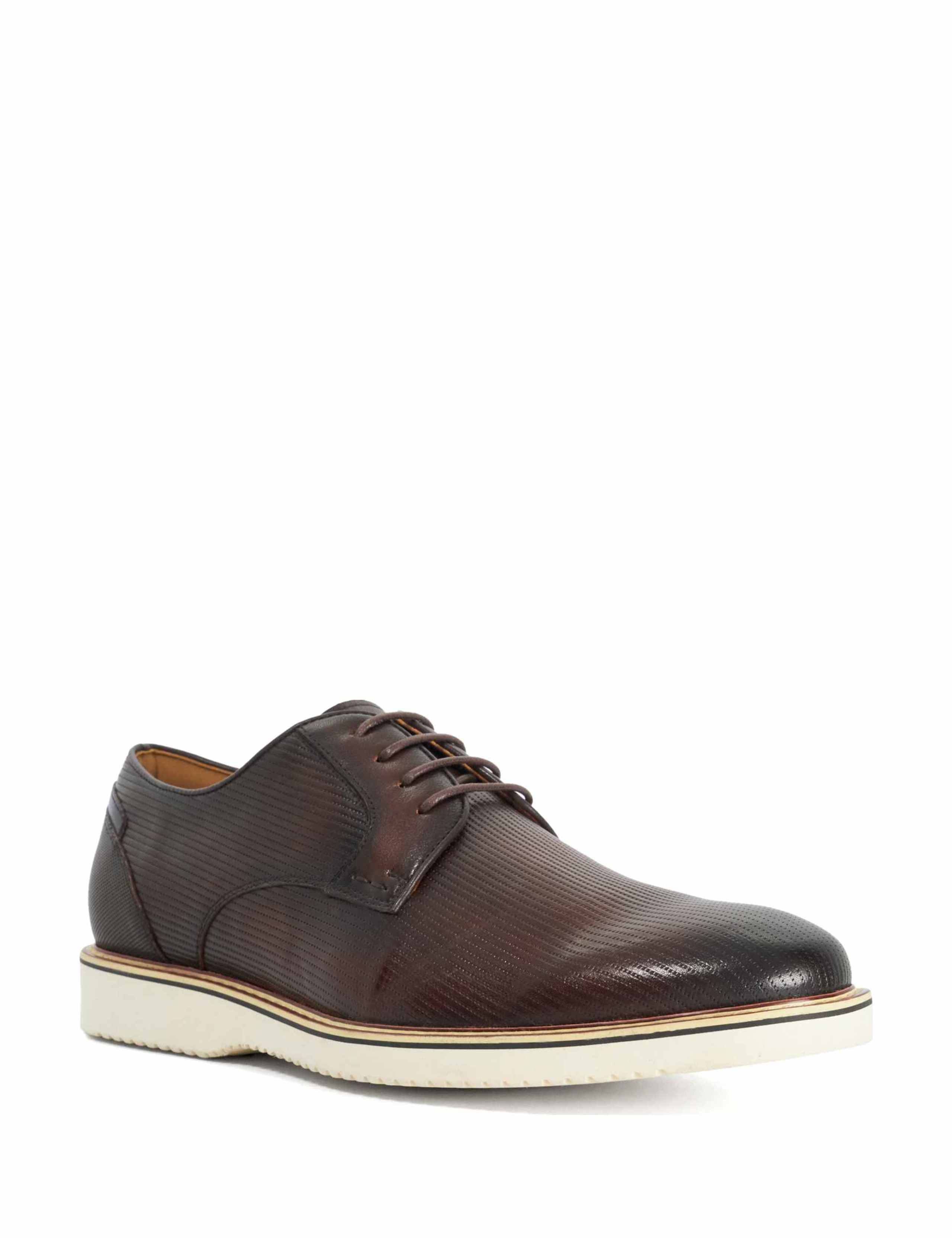Leather Textured Casual Shoes 4 of 6