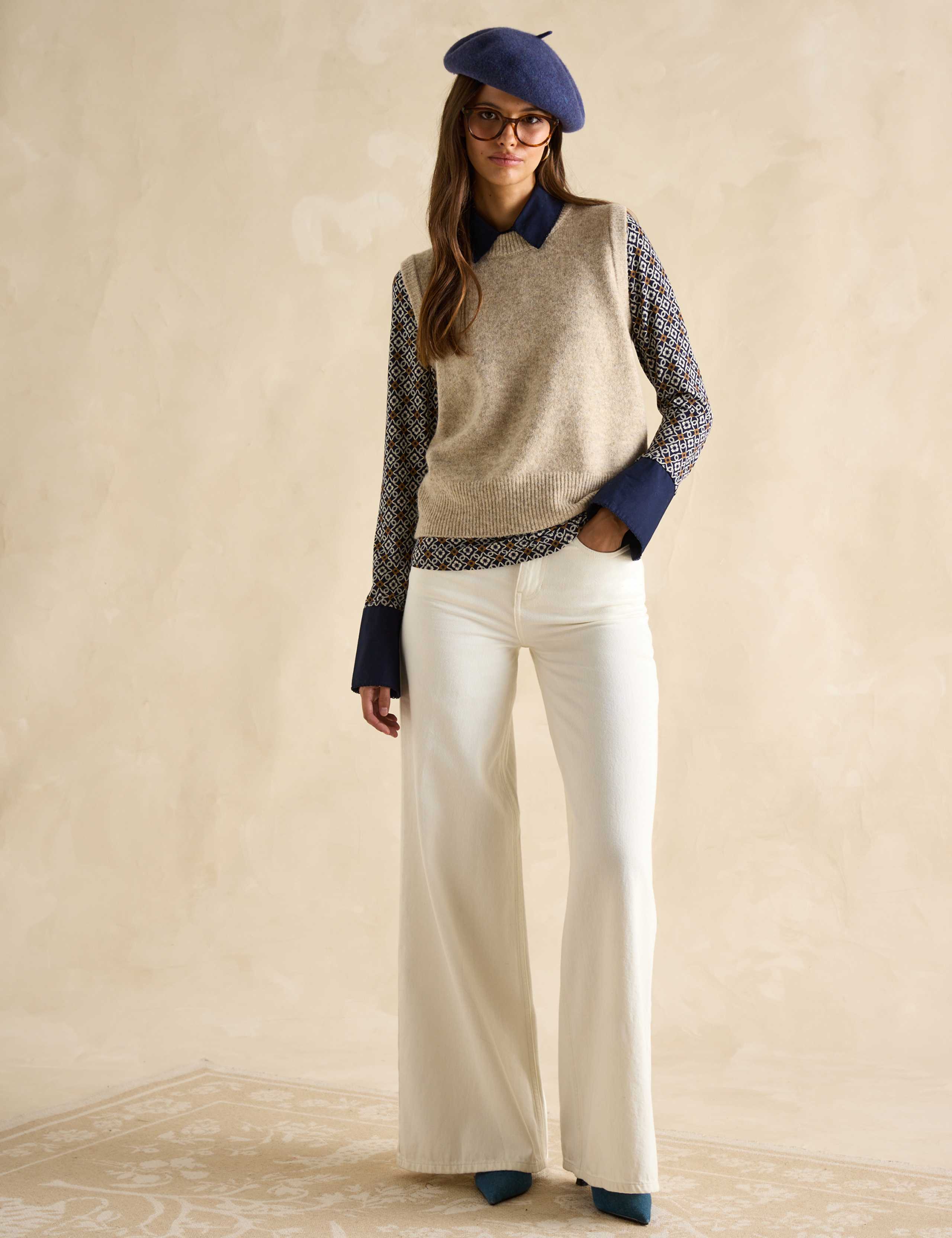 Geometric Collared Top 5 of 8