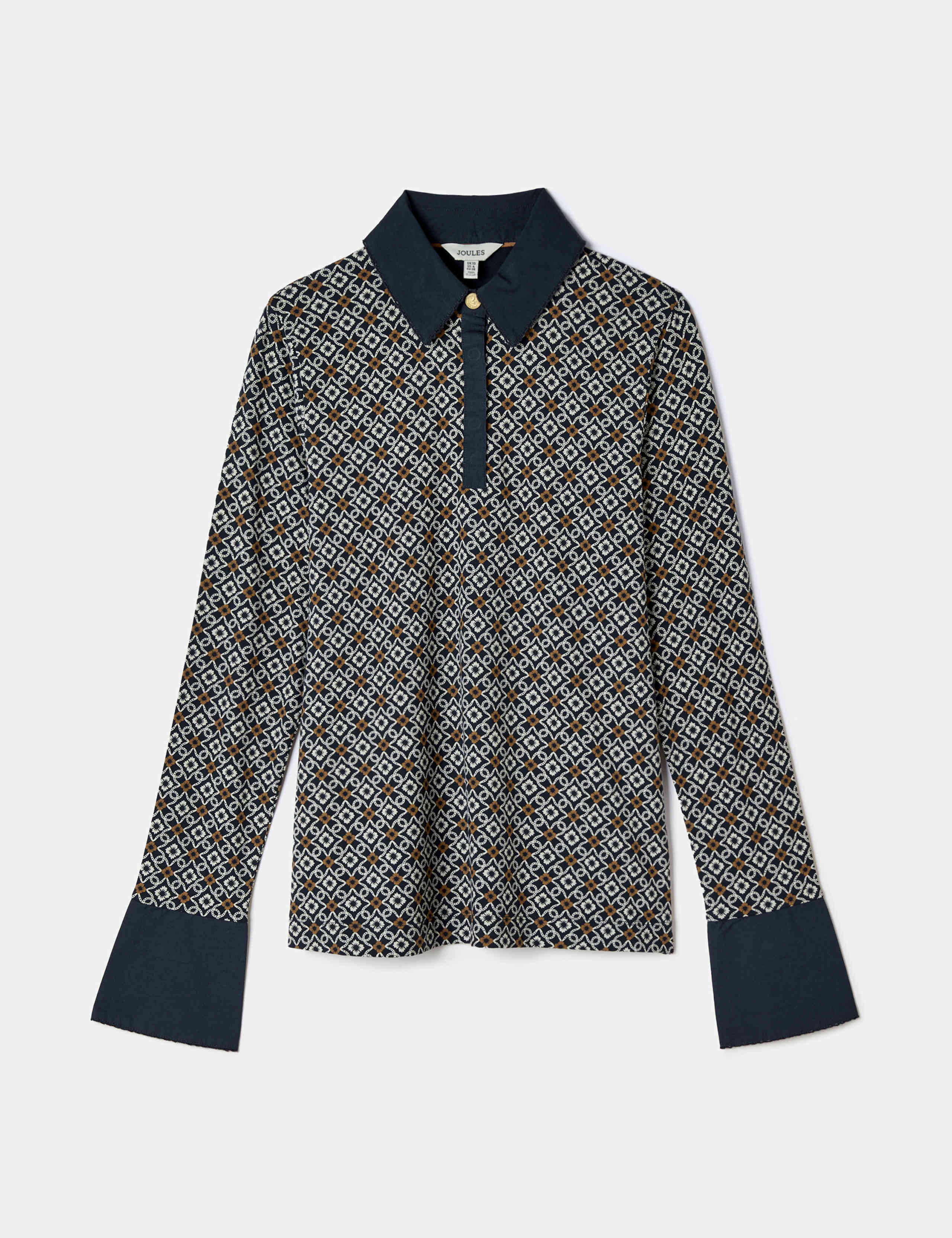 Geometric Collared Top 2 of 8