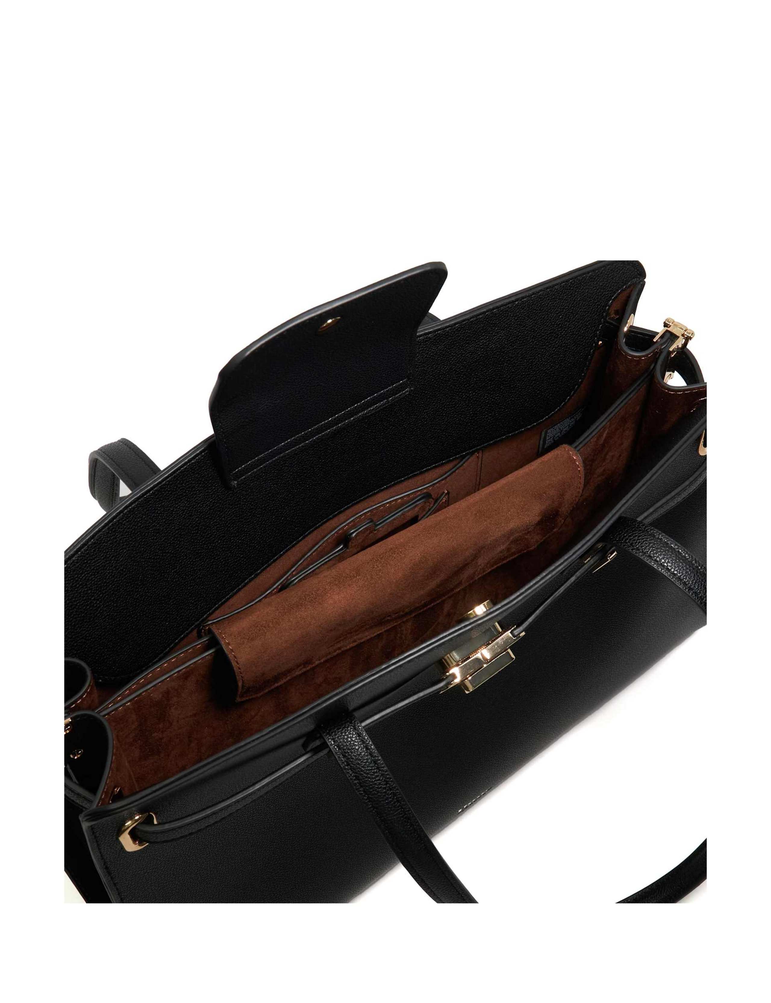 Leather Buckle Strap Tote Bag 5 of 6