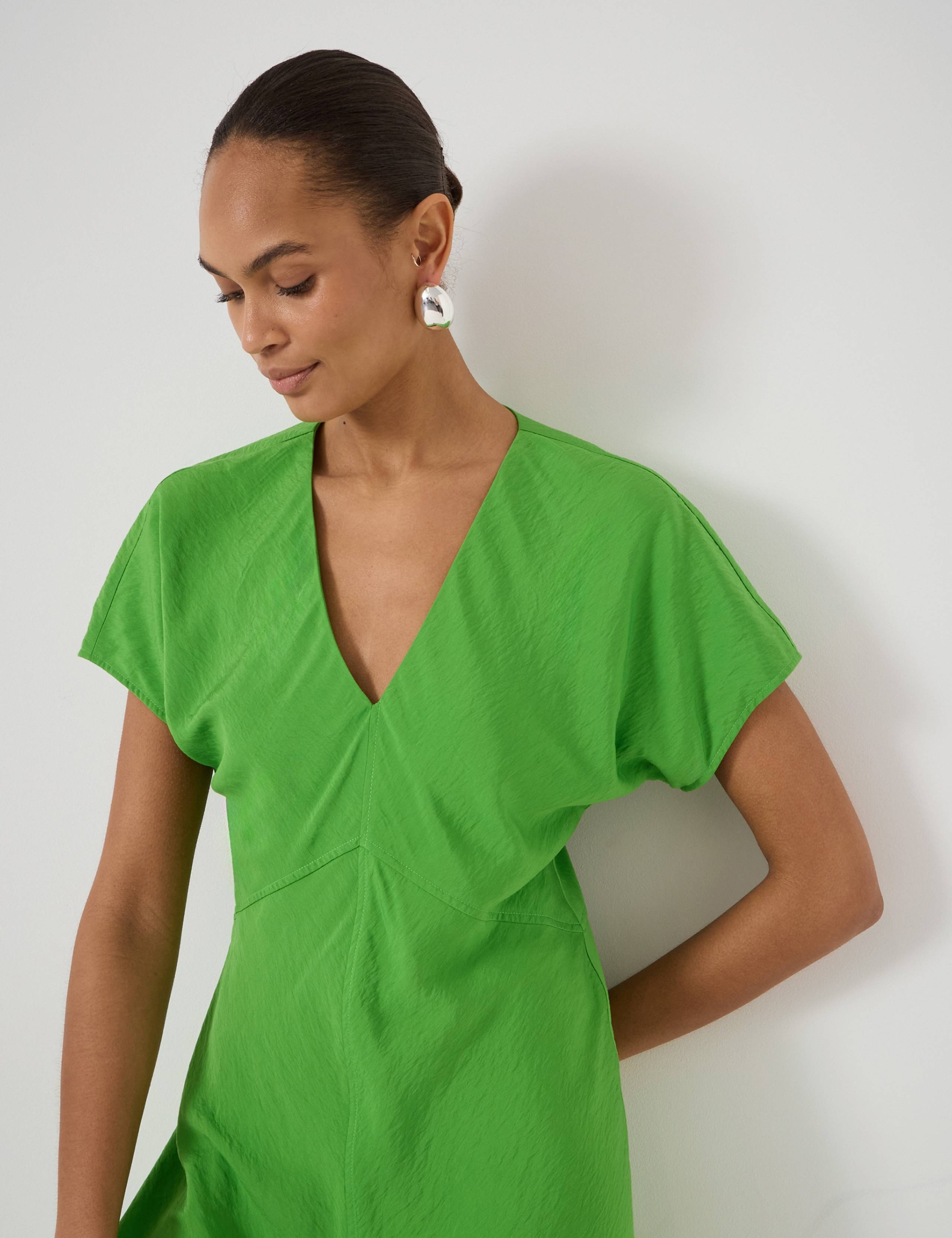 V-Neck Mini Tea Dress 5 of 5