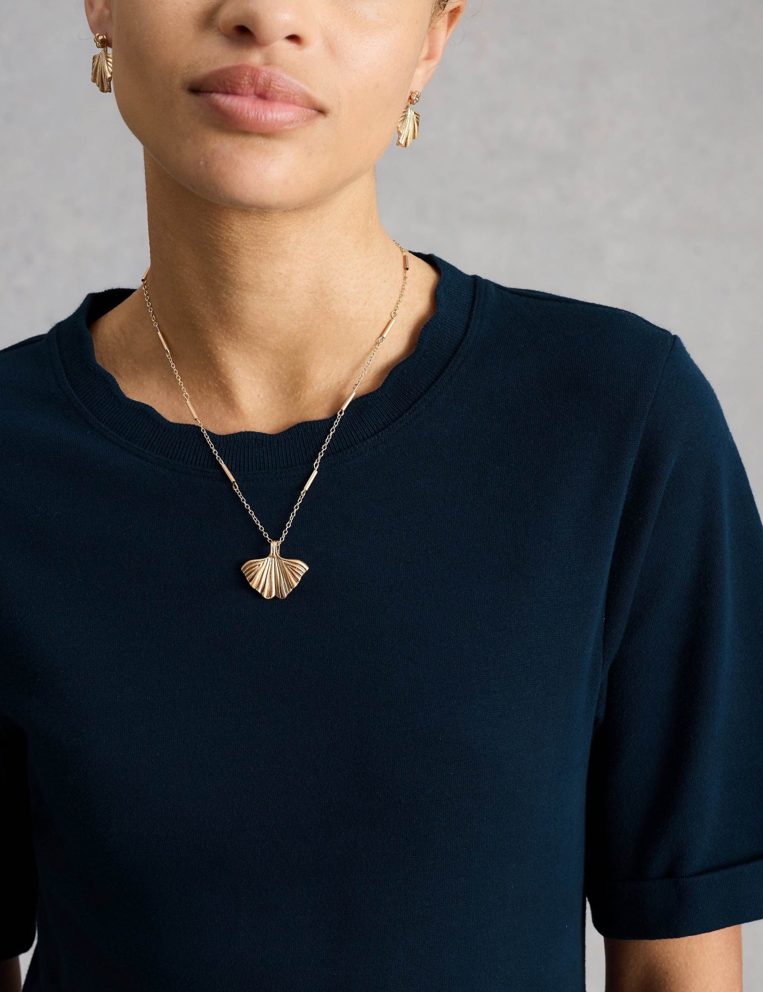 Pure Cotton Printed Midaxi Skater Dress 5 of 6