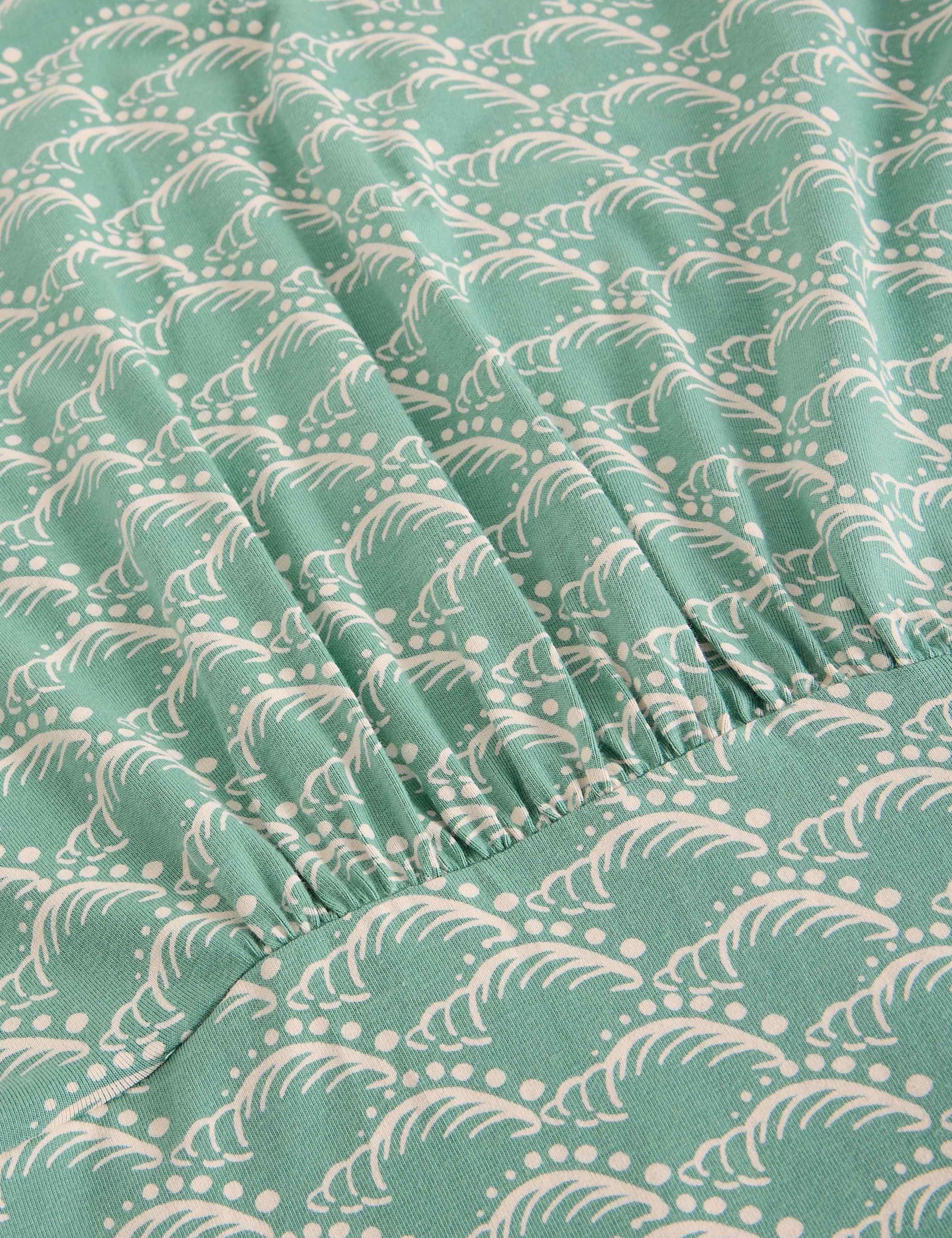 Jersey Printed Mini Waisted Dress 3 of 6