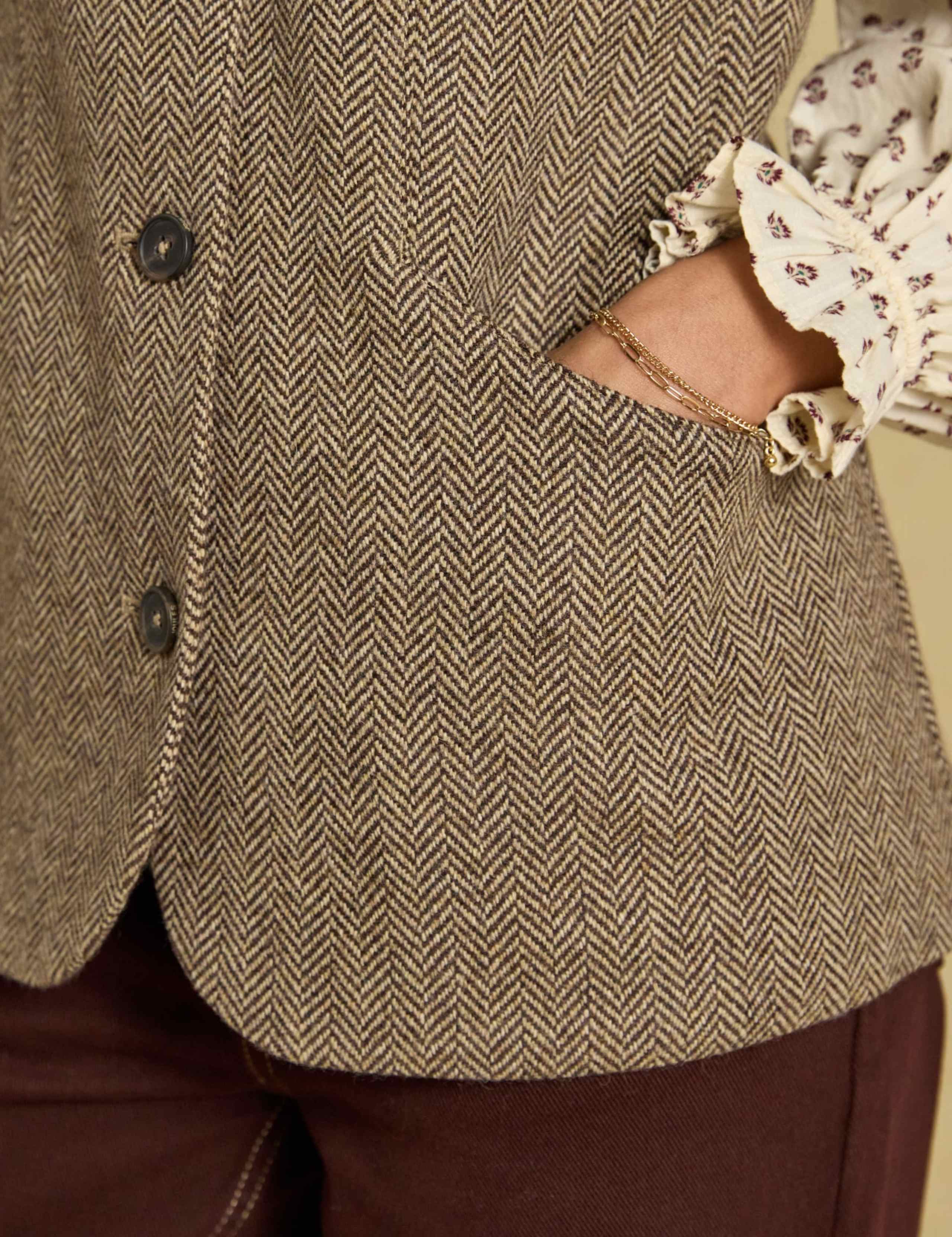 Tweed Sleeveless Waistcoat 8 of 10