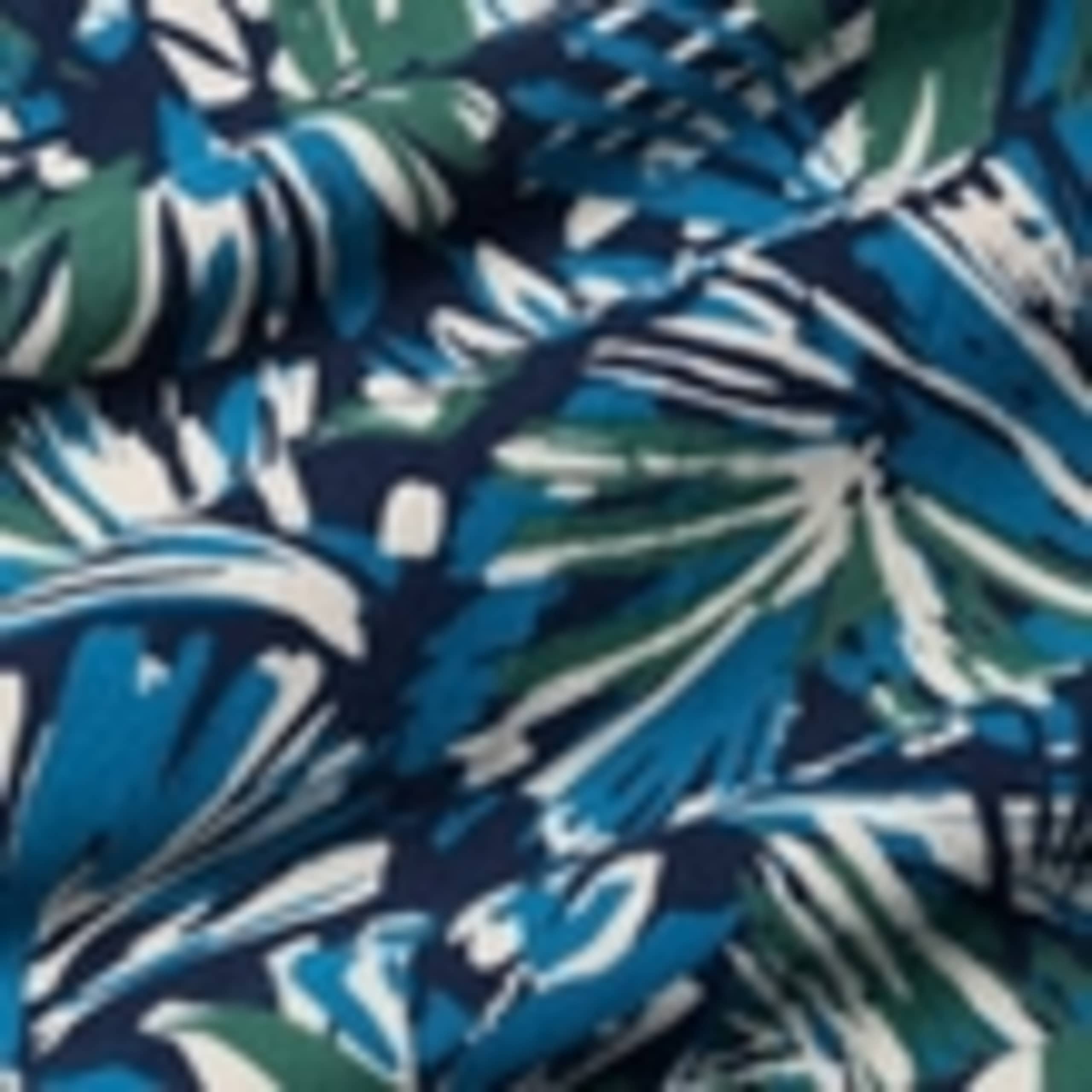 Cotton Rich Jersey Floral Round Neck Tunic 5 of 5