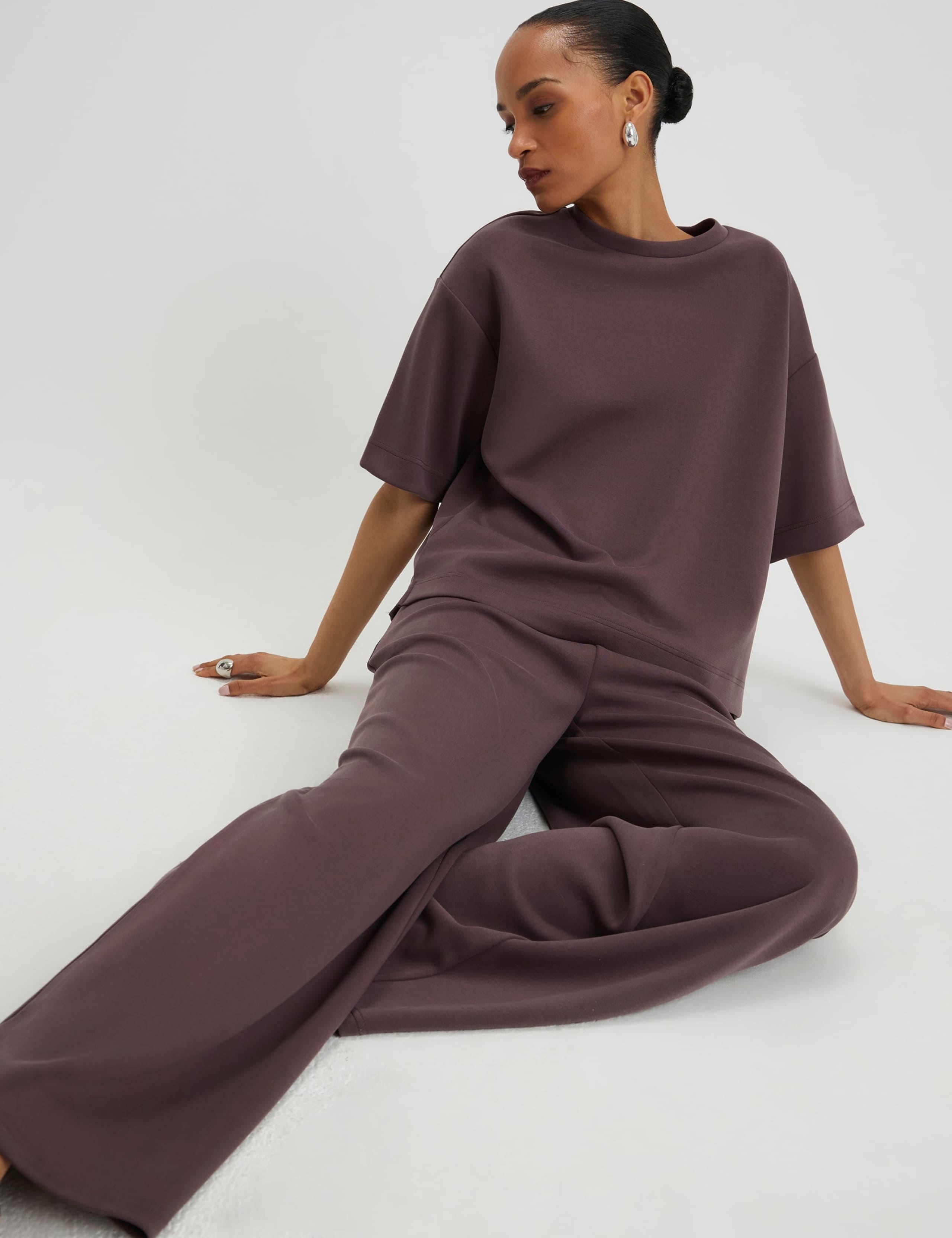 Premium Wide Leg Joggers 4 of 4