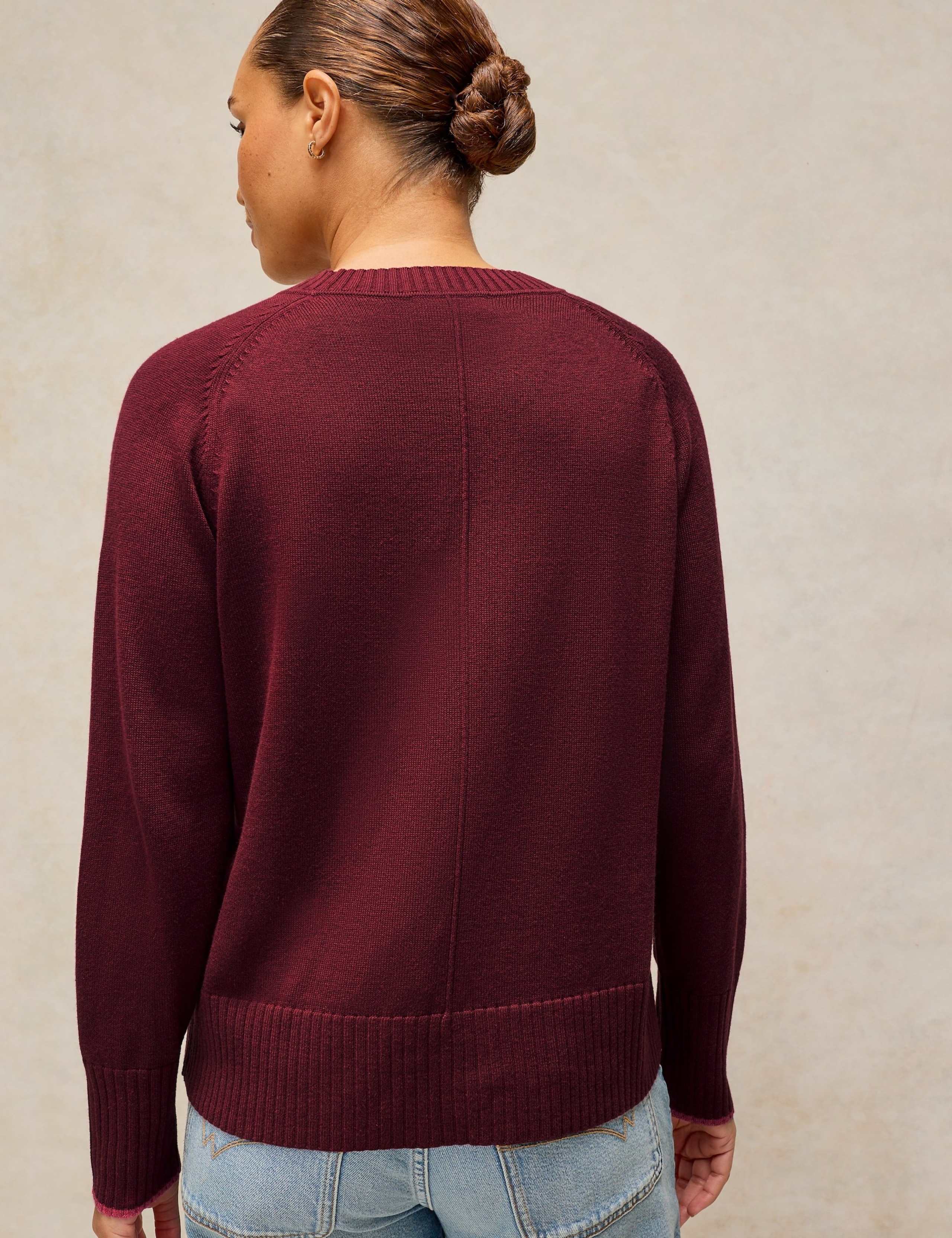 Cotton Rich Crew Neck Jumper 4 of 6
