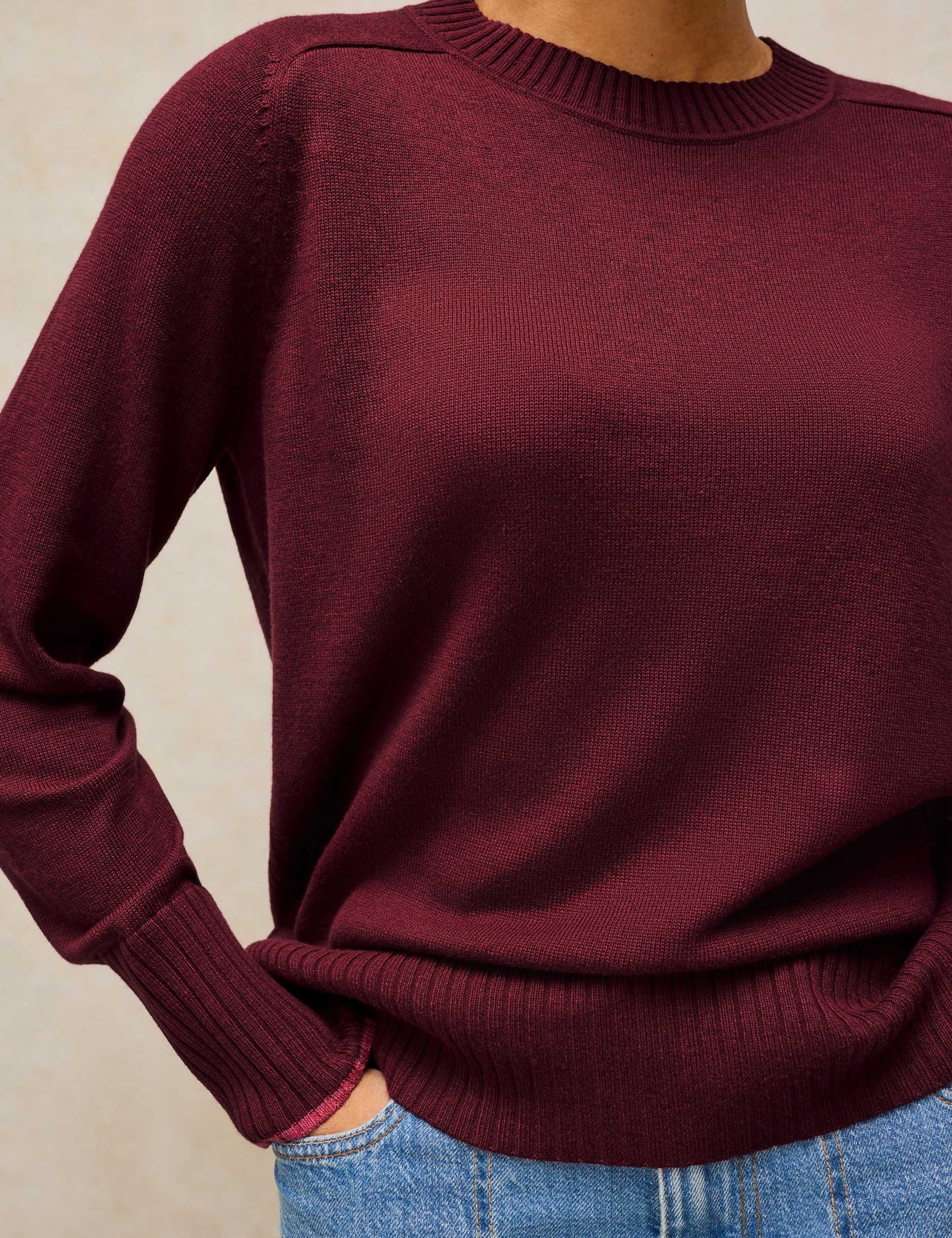 Cotton Rich Crew Neck Jumper 5 of 6