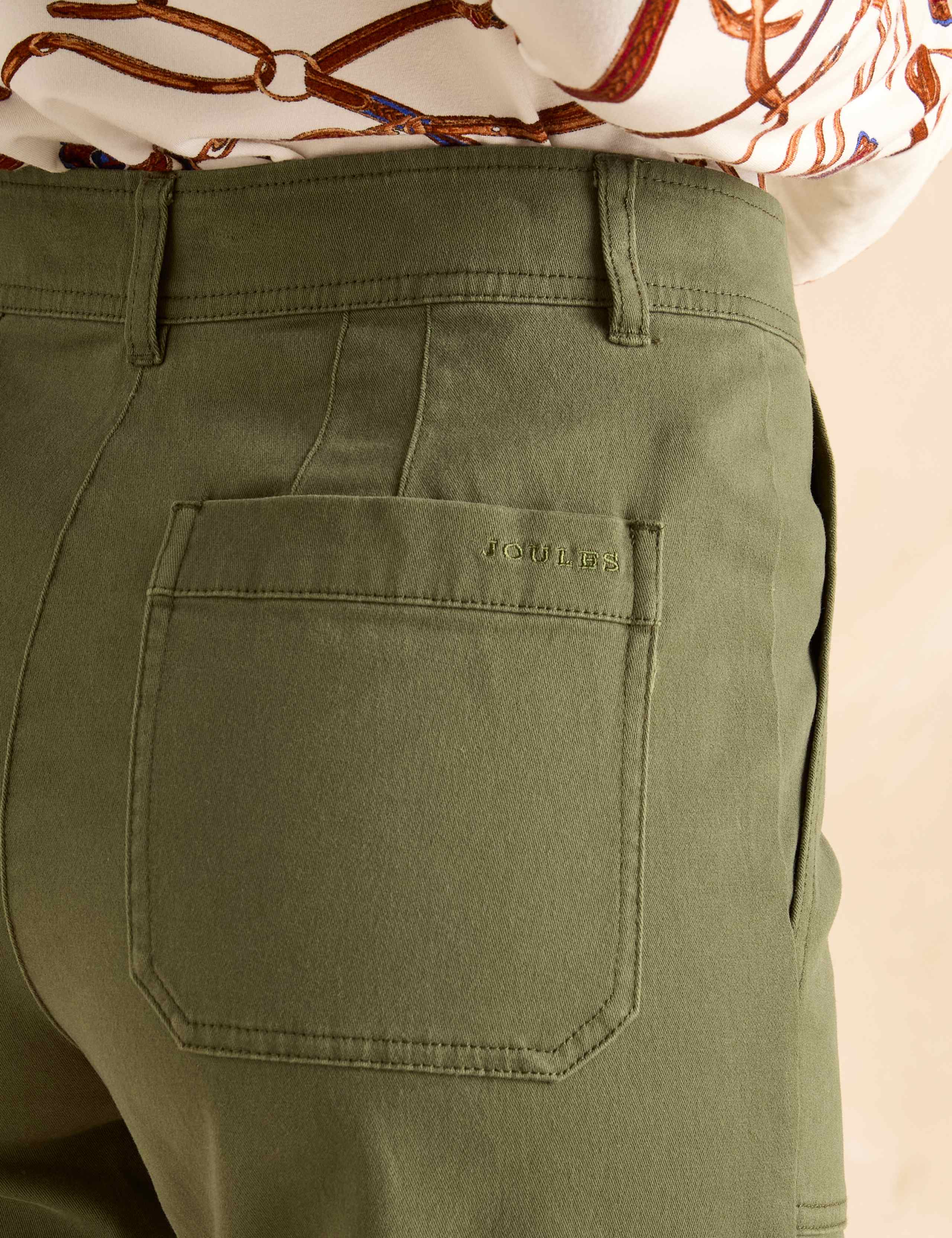 Cotton Rich Cargo Straight Leg Trousers 7 of 7