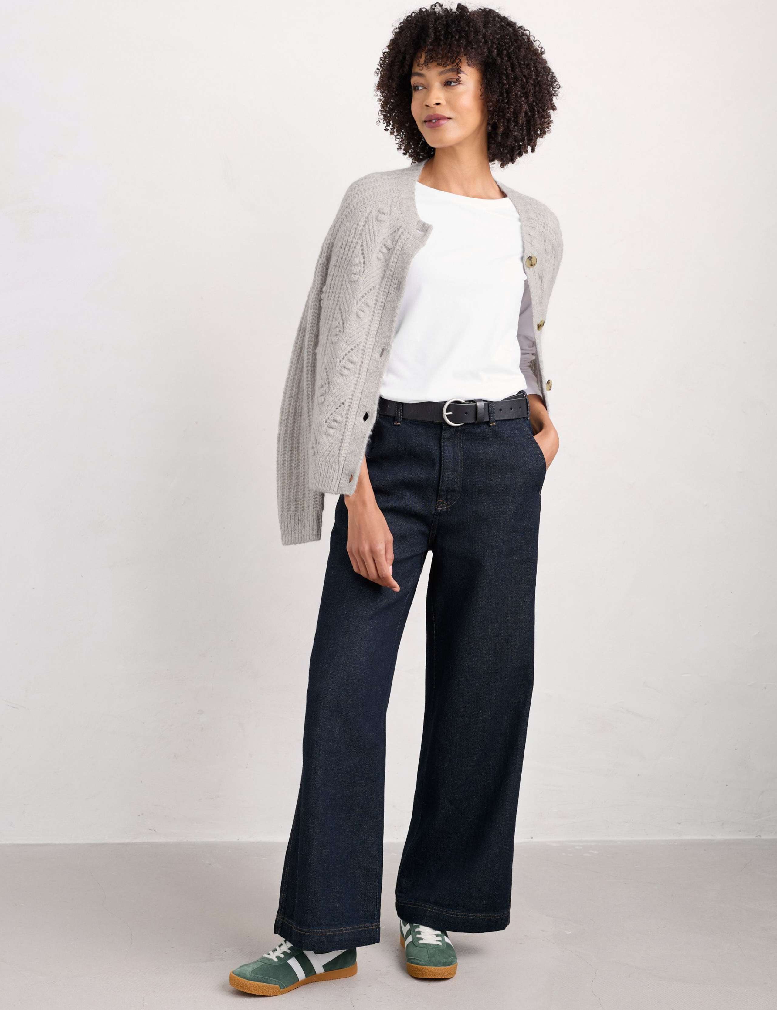 Cotton Rich Crew Neck Top 4 of 5