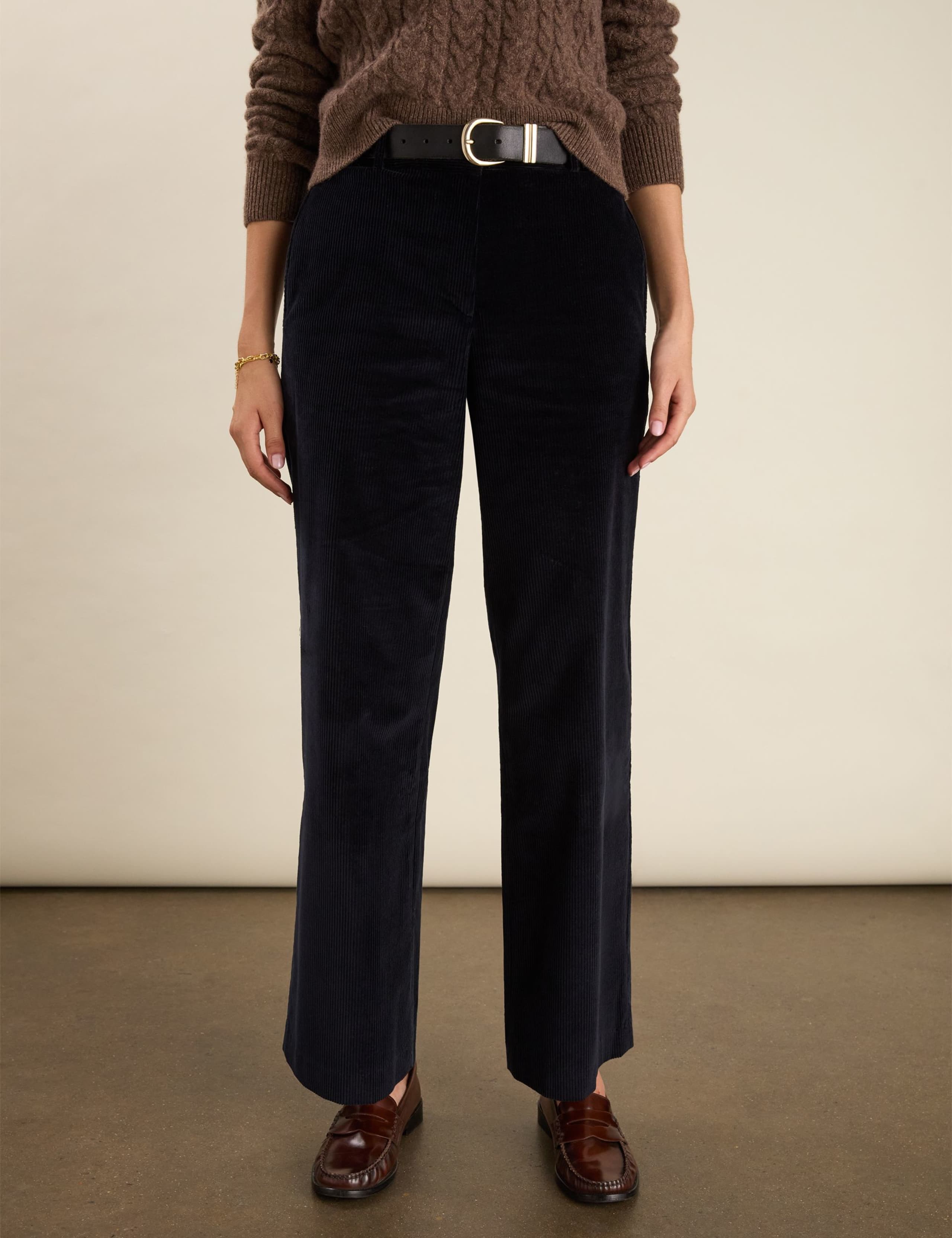 Cord Wide Leg Trousers 4 of 5