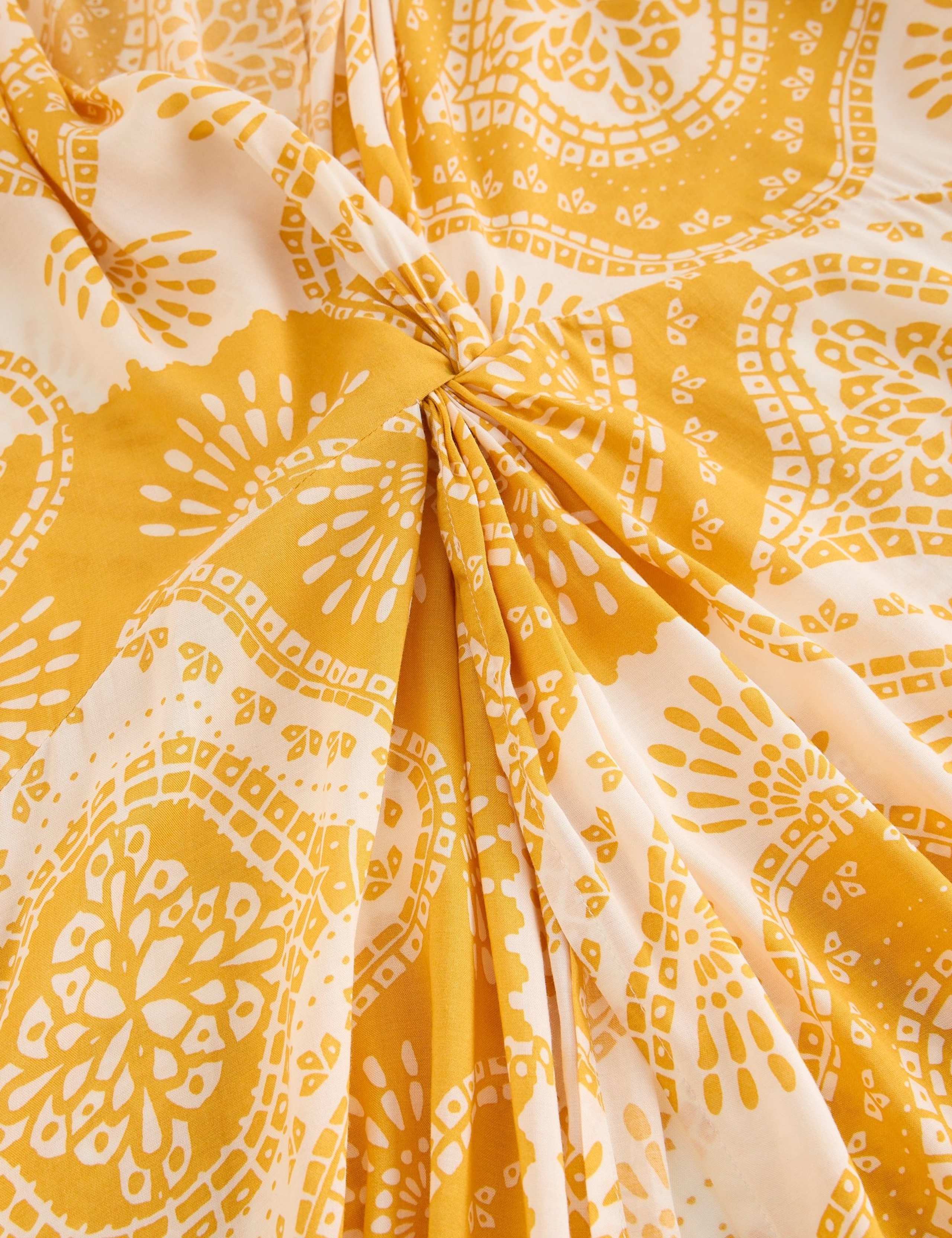 Printed Kimono Beach Dress 5 of 6