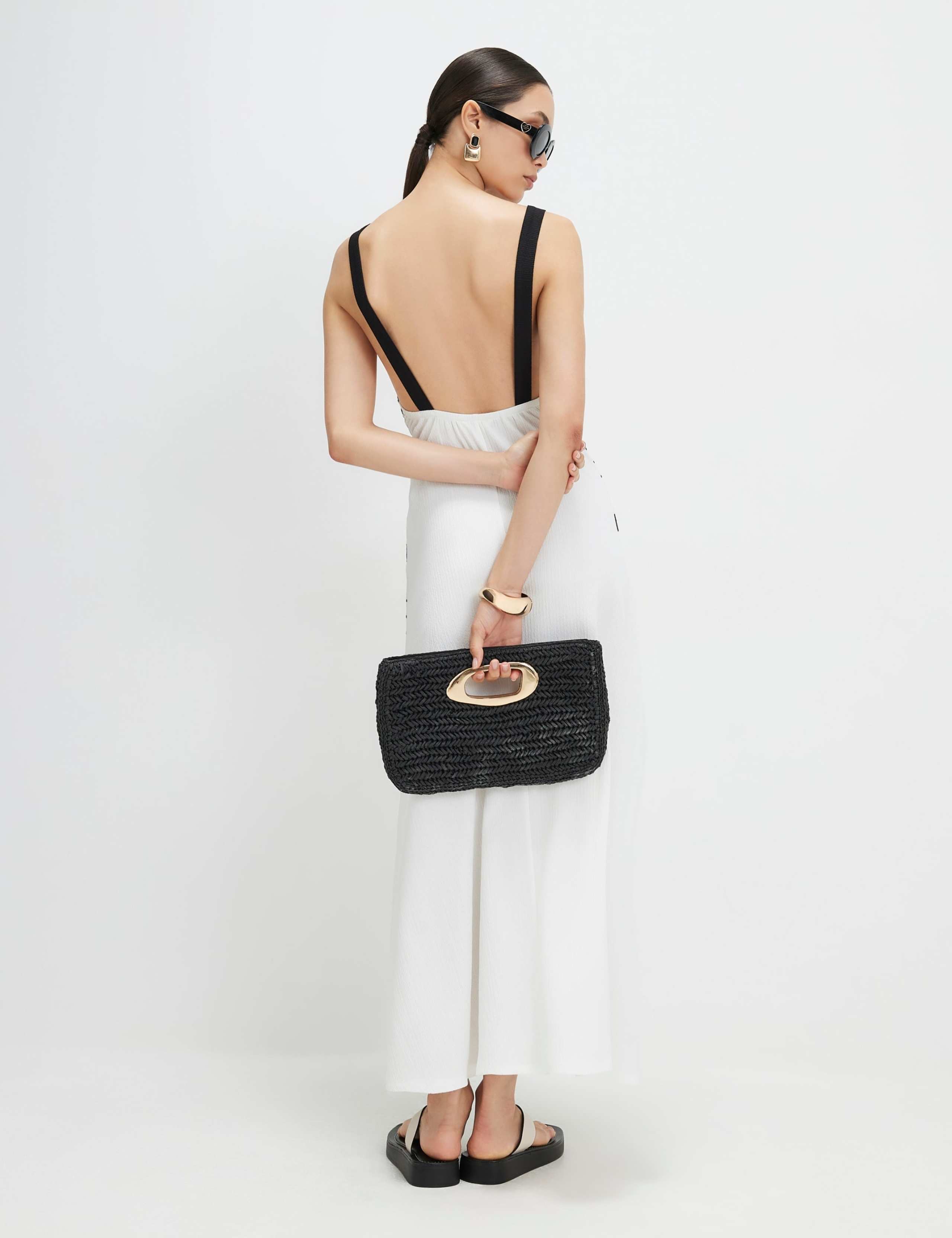  Geometric Textured Maxi Dress 2 of 4