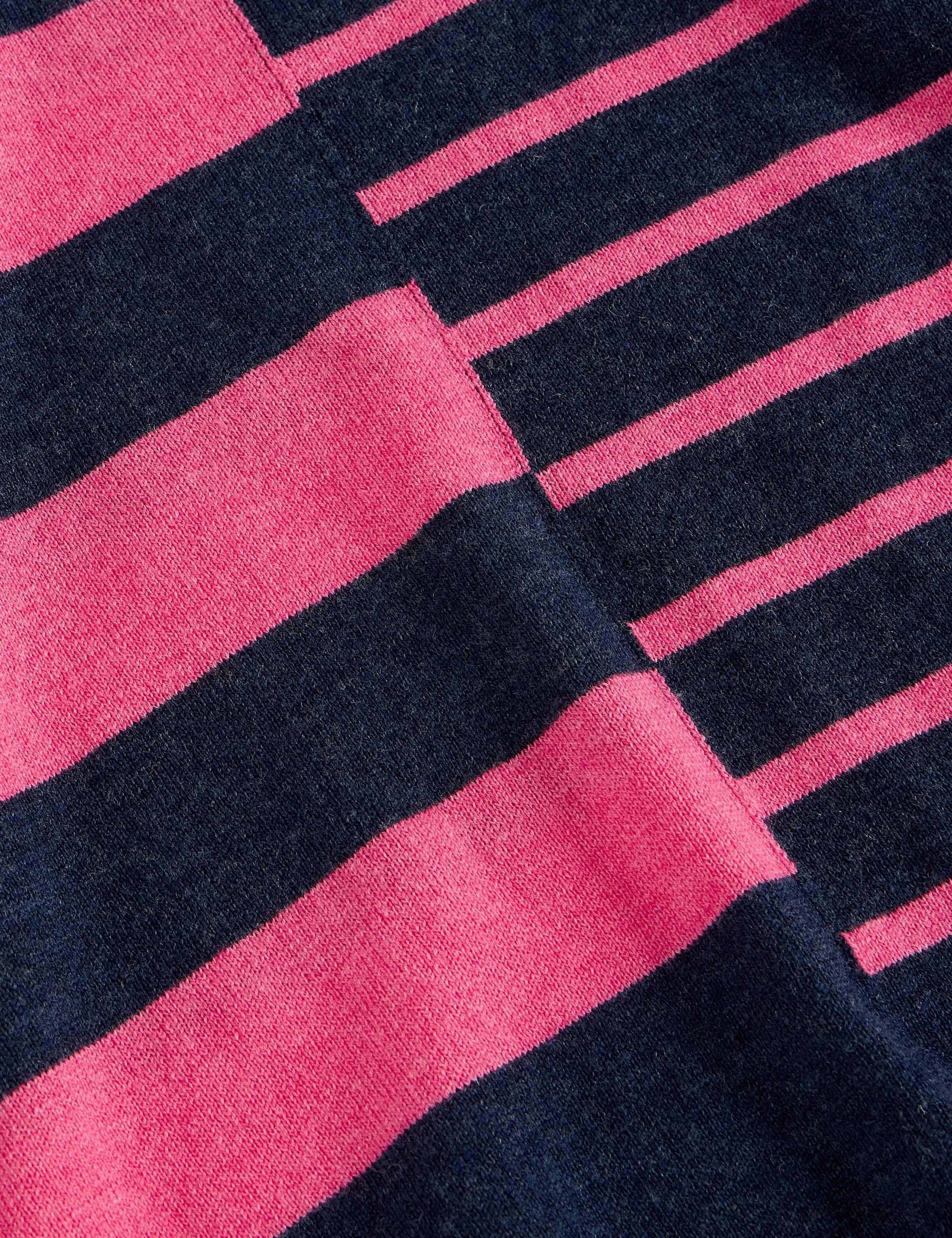 Merino Wool Blend Striped Jumper 6 of 6