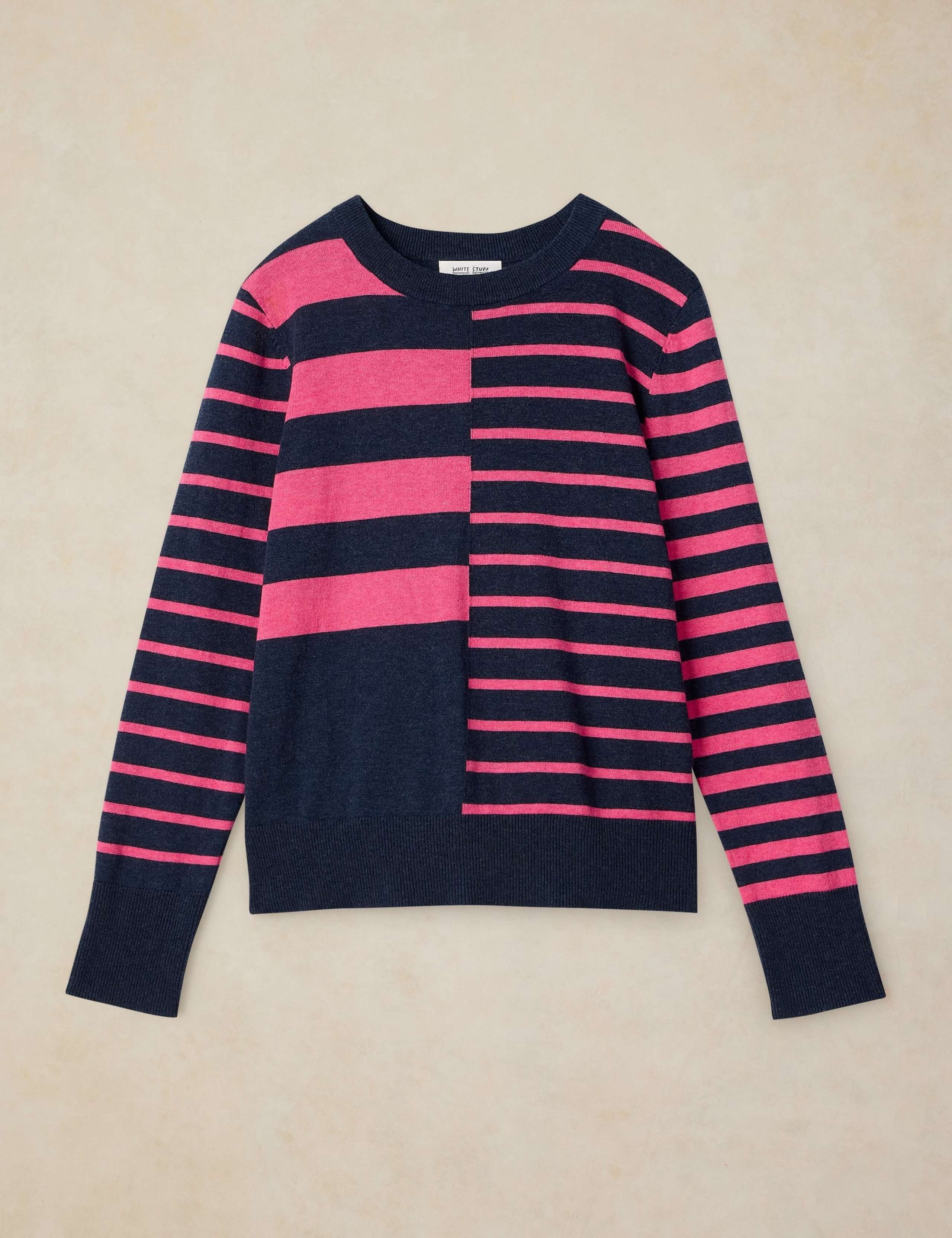 Merino Wool Blend Striped Jumper 2 of 6